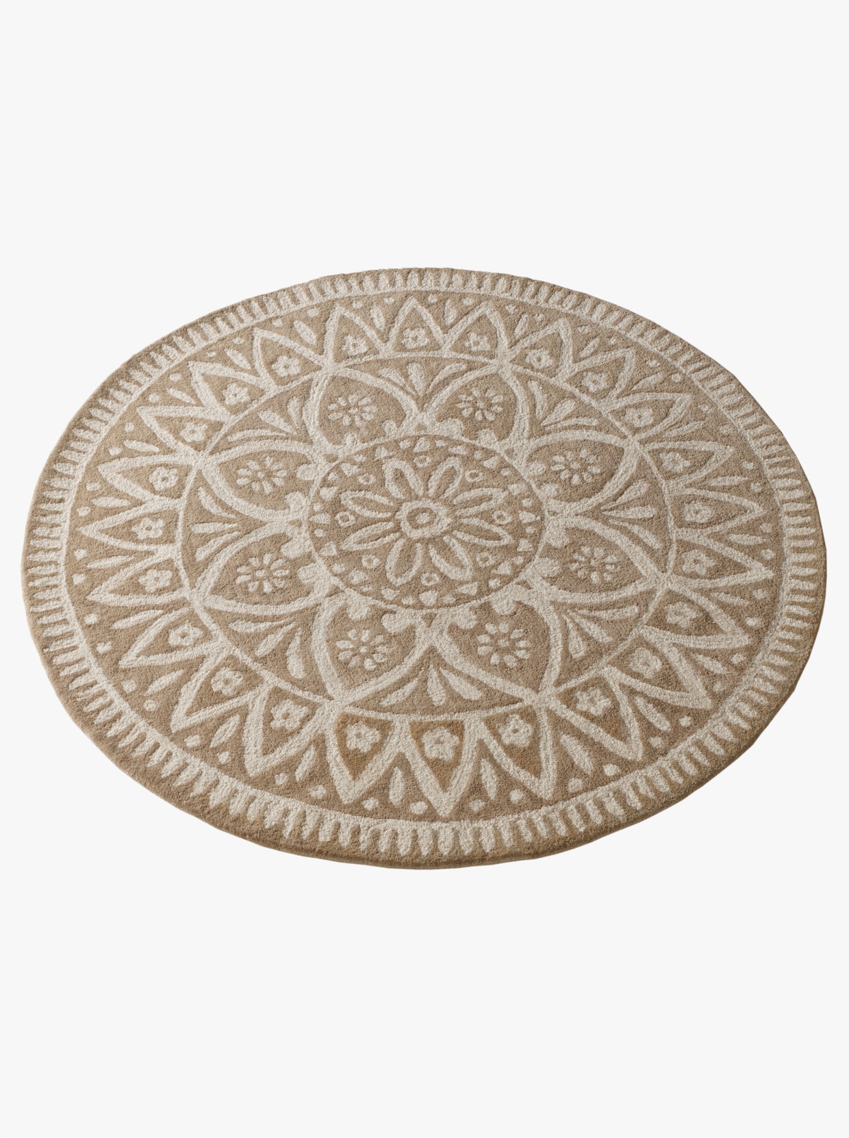 heine home Tapijt - taupe/ecru