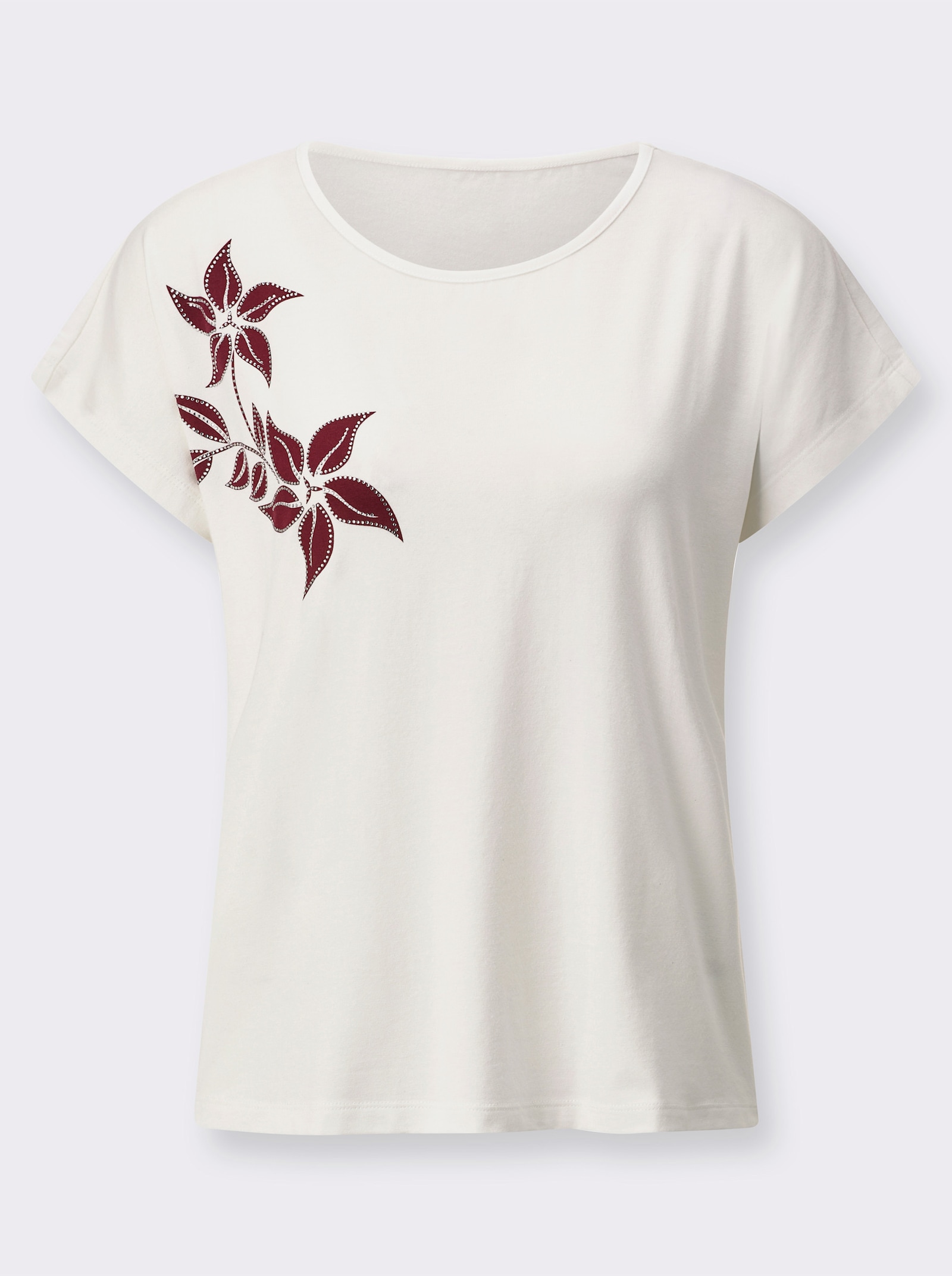 Shirt im hochwertigen Baumwoll-Modal-Mix - ecru