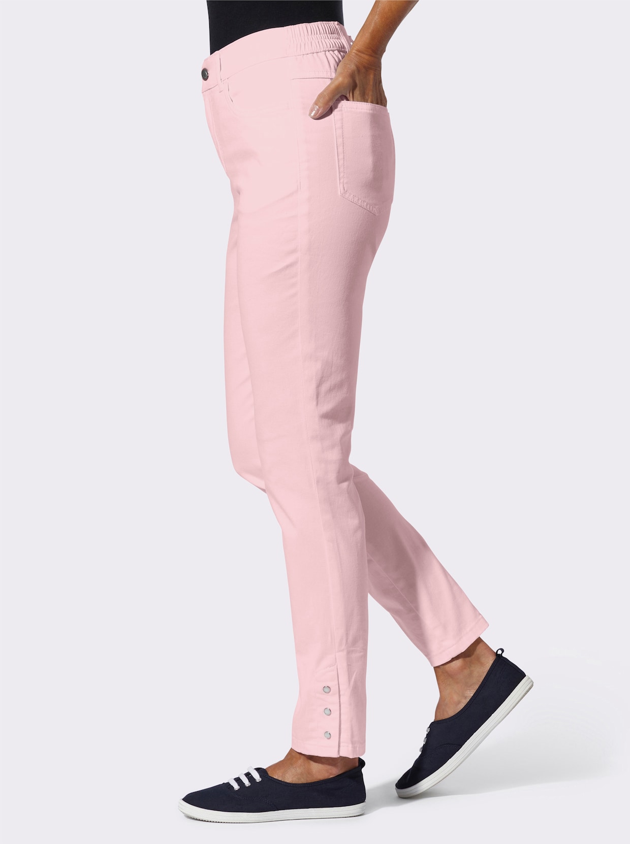 Jeans - hellrosé