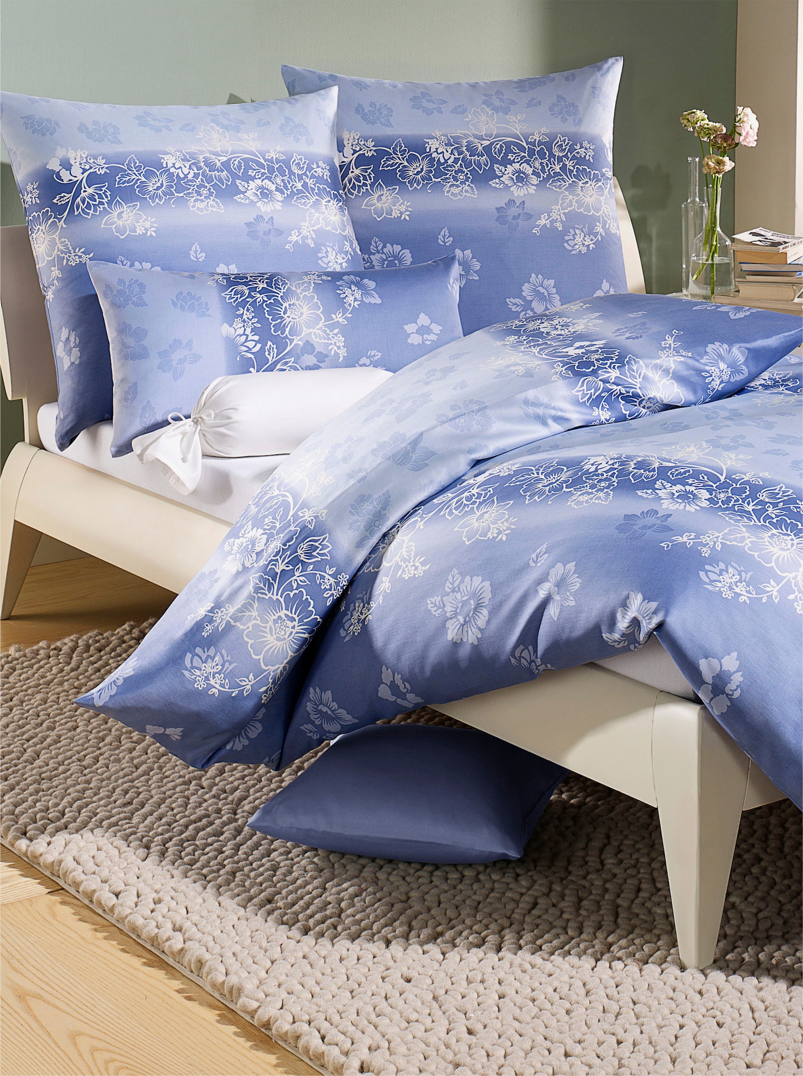 Bierbaum Bettwäsche - blau