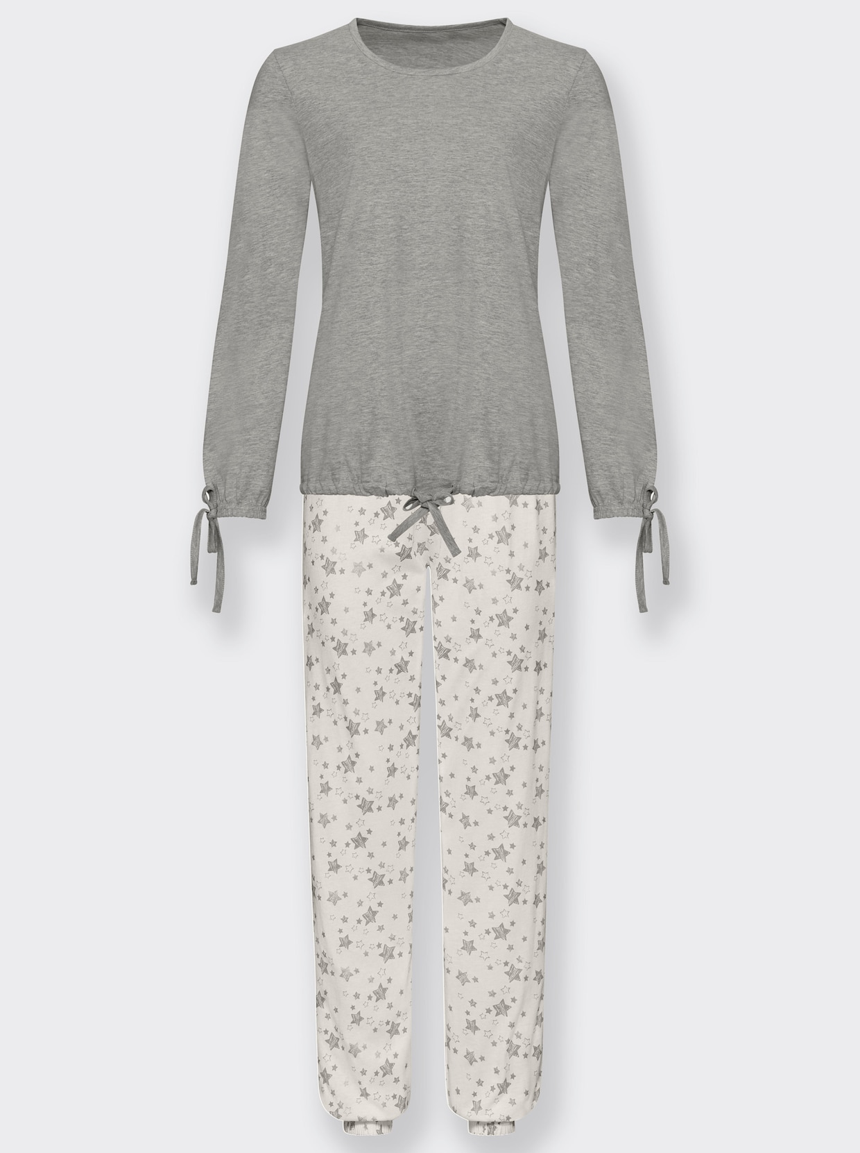 wäschepur Pyjama - ecru geprint