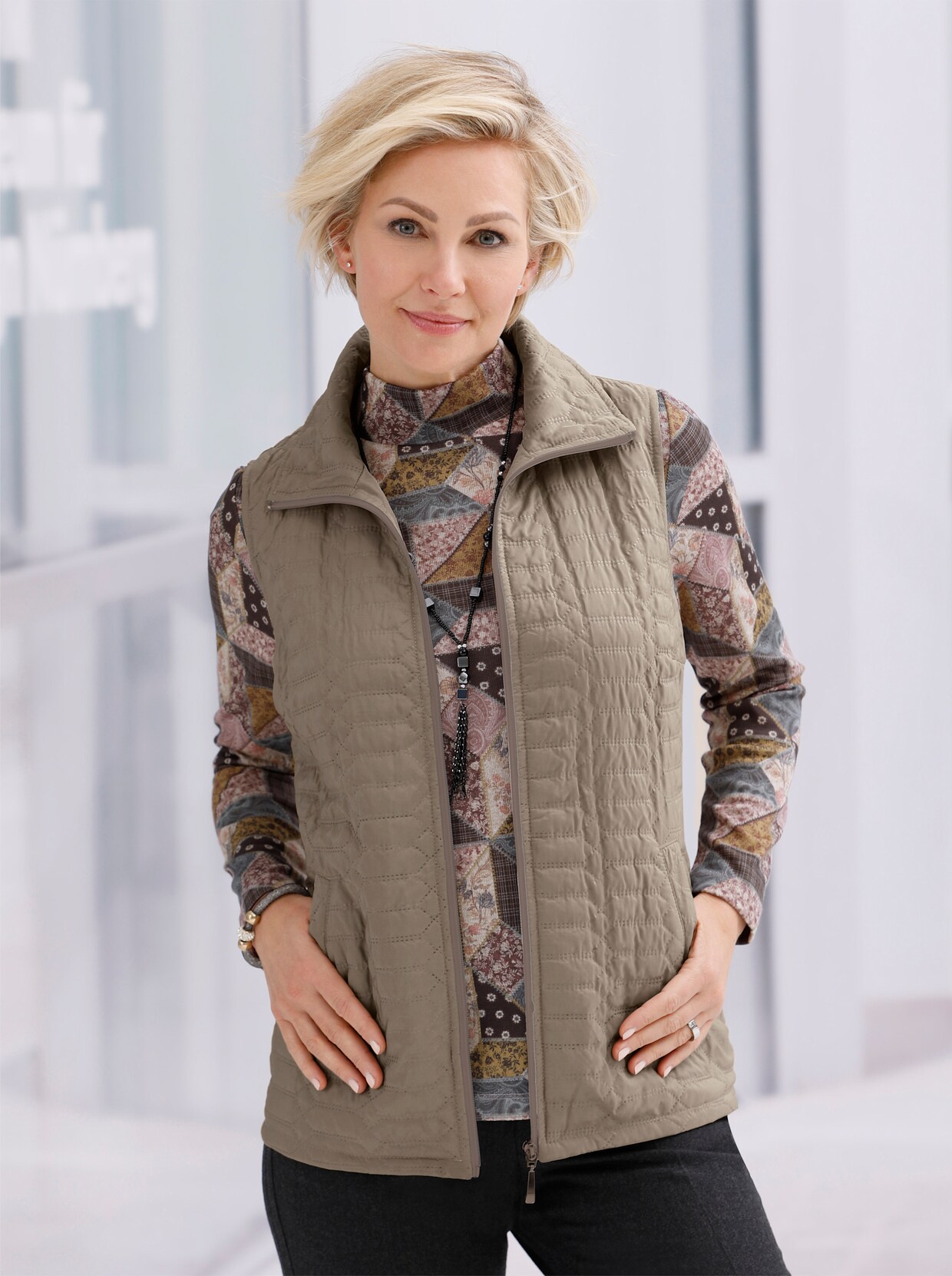 Bodywarmer - beige