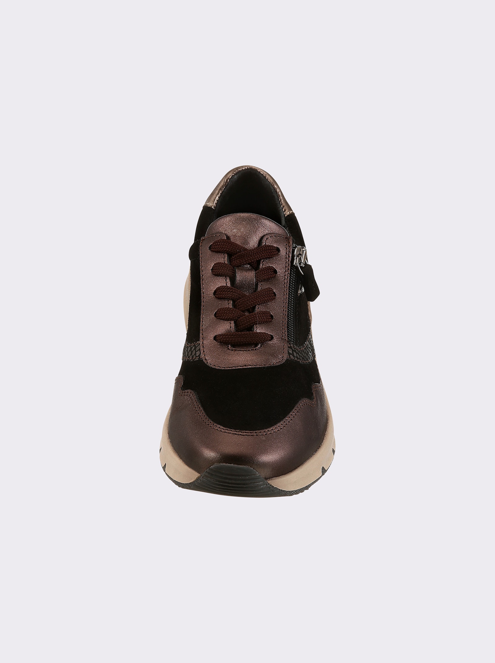 heine Sneaker - taupe-schwarz