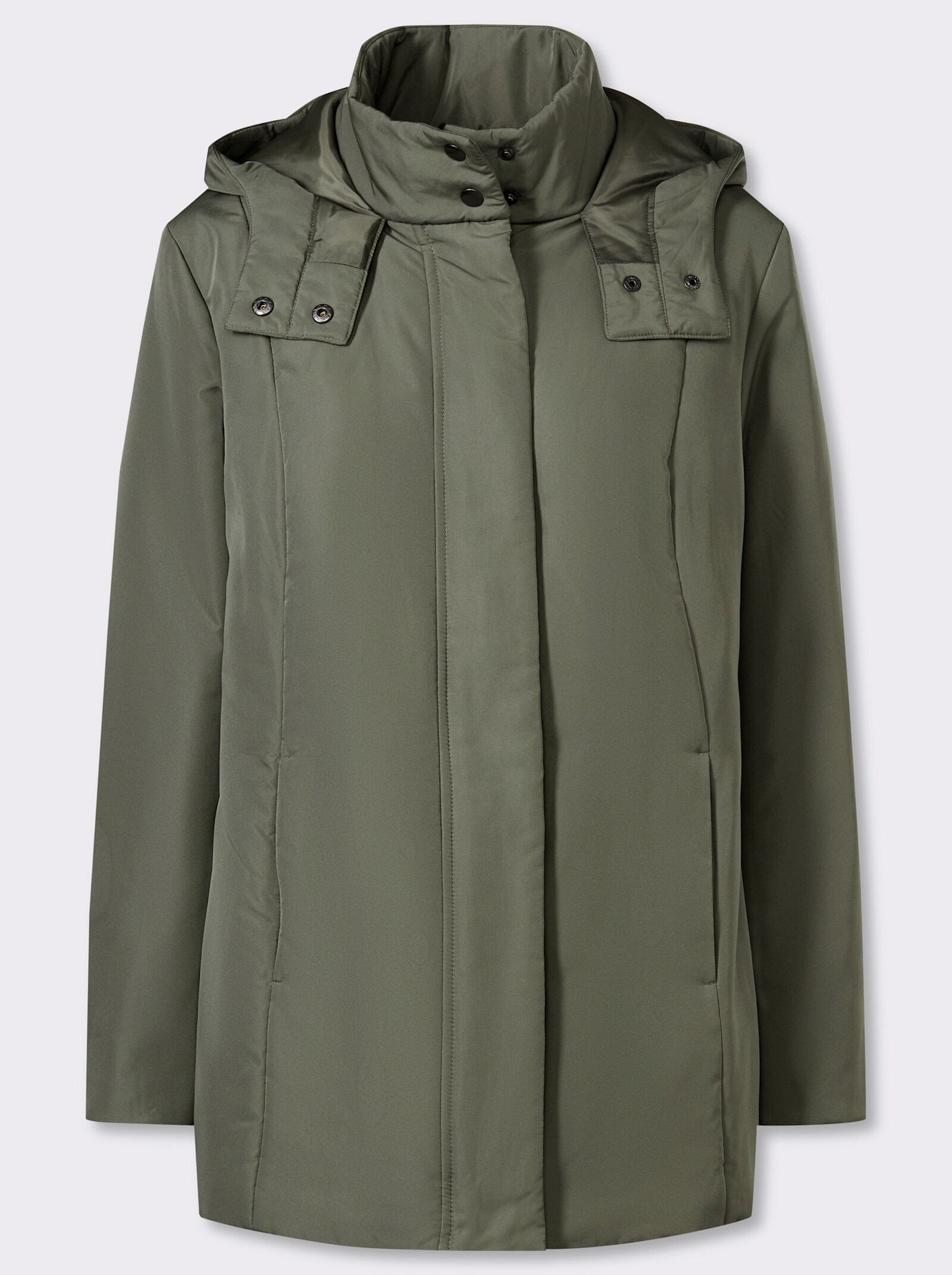 Mikina s kapucí - khaki