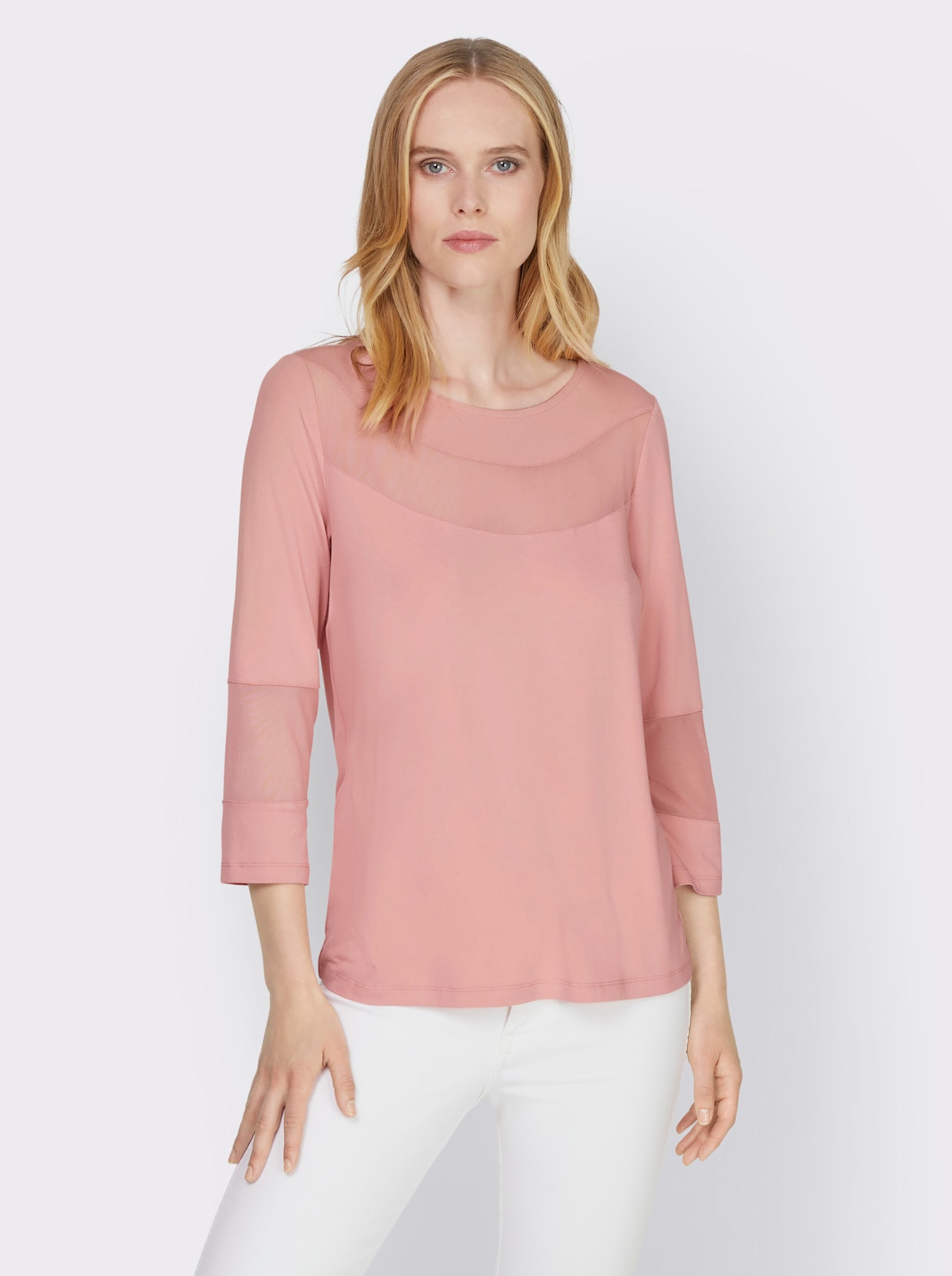 heine Shirt - rozenkwarts