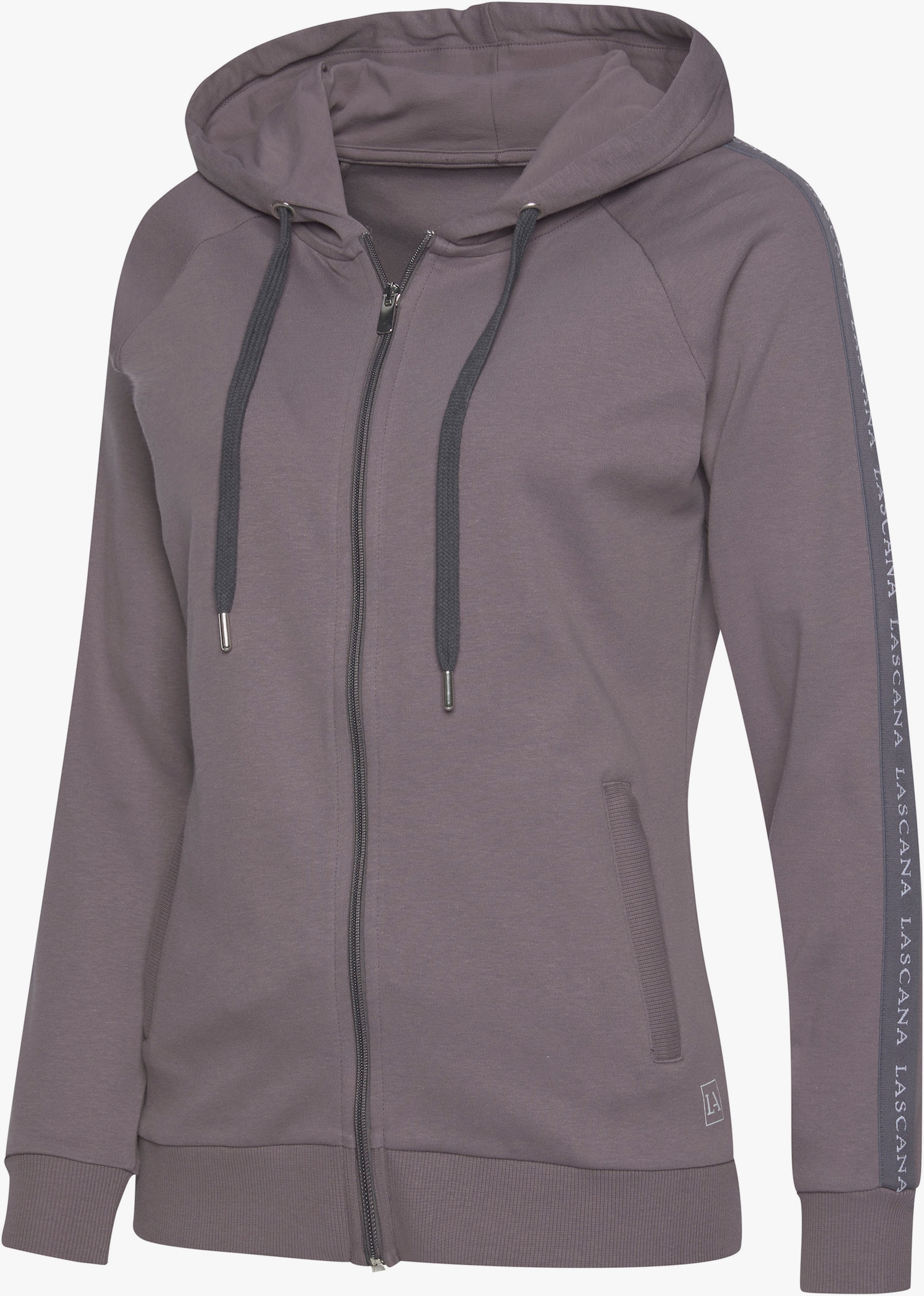 LASCANA ACTIVE Trainingsjacke - stone