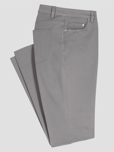 5-Pocket-Jeans - steingrau