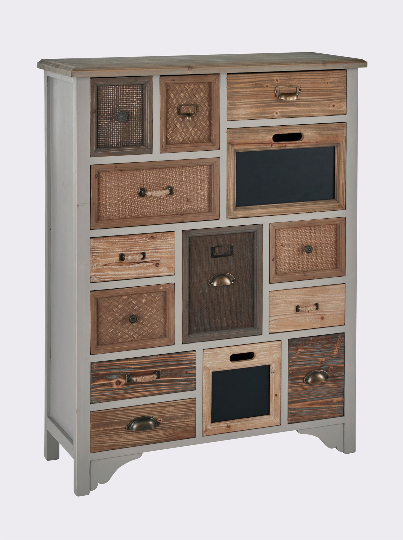 Impressionen Kommode - grau-natur