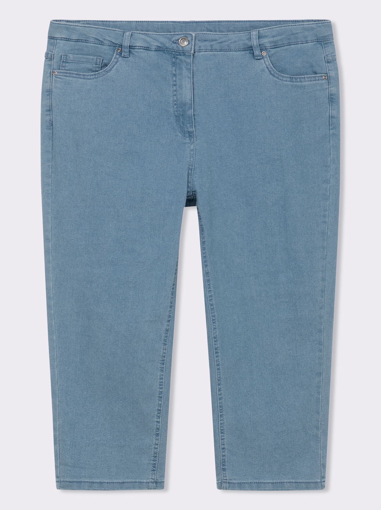3/4-Jeans - blue-bleached