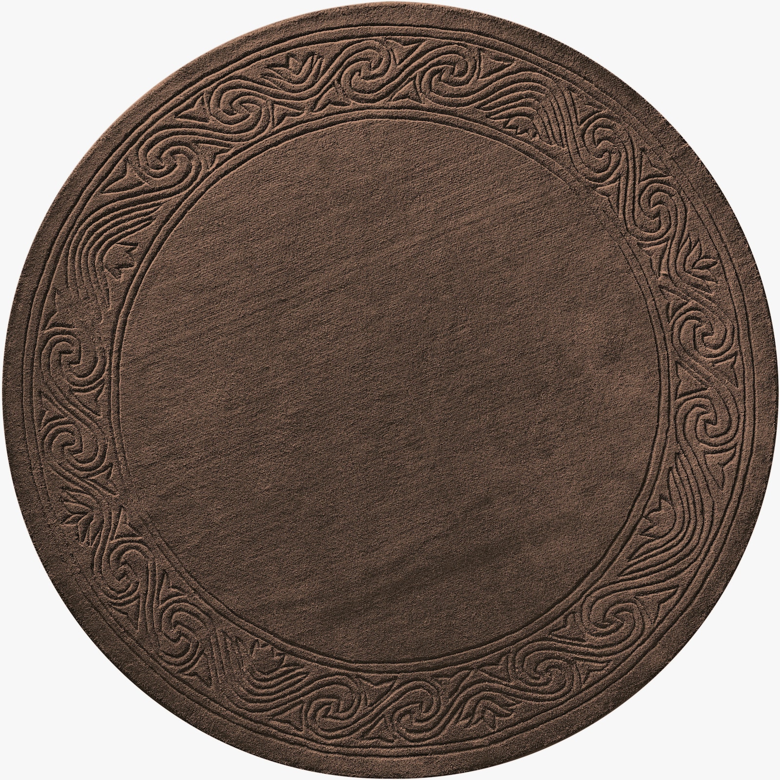 heine home Hochflorteppich - braun