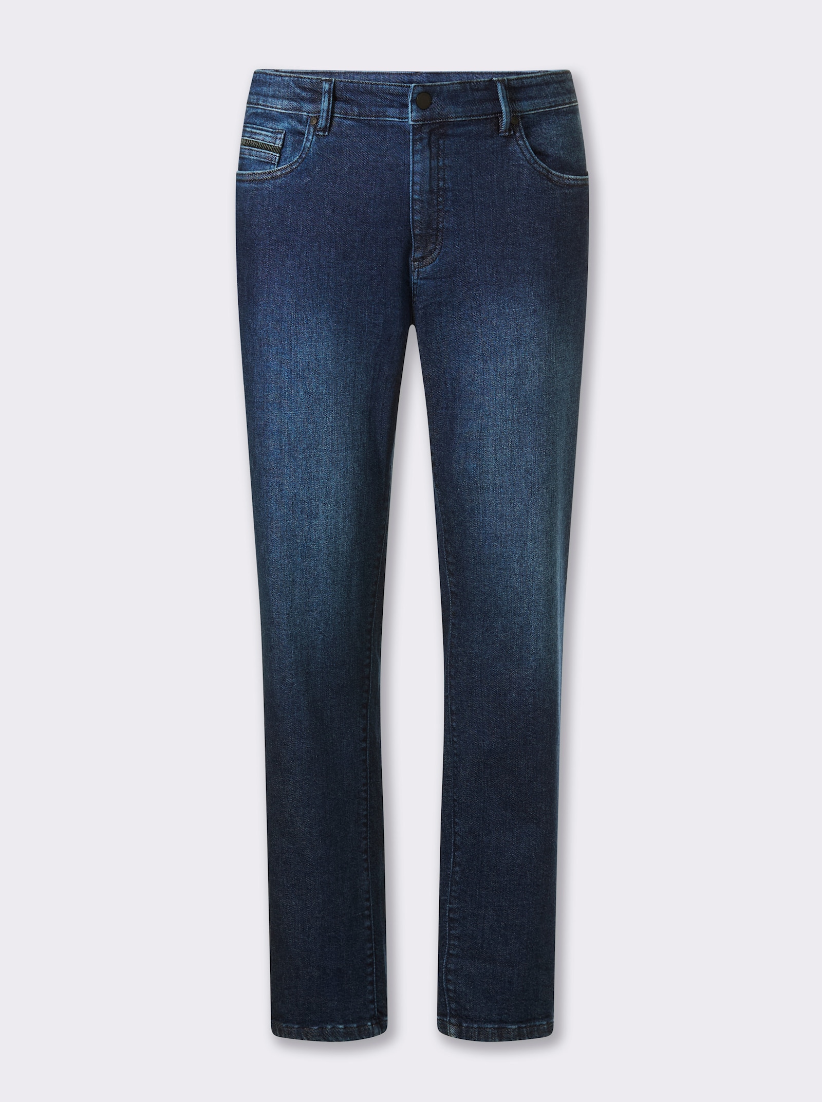 Marco Donati 5-Pocket-Jeans in Baumwoll-Stretch-Qualität - blue-stone-washed