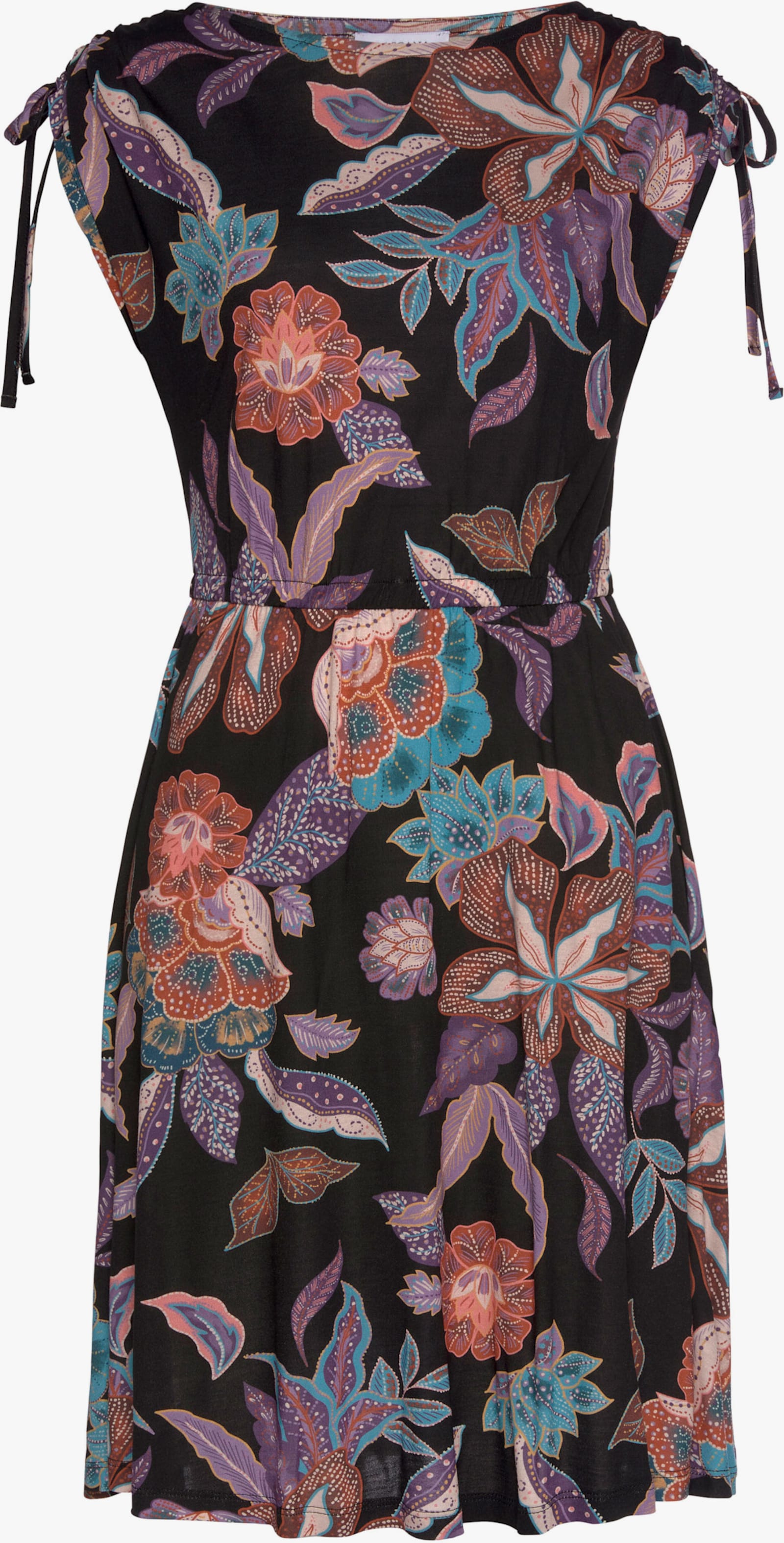 Vivance Jersey jurk - zwart geprint