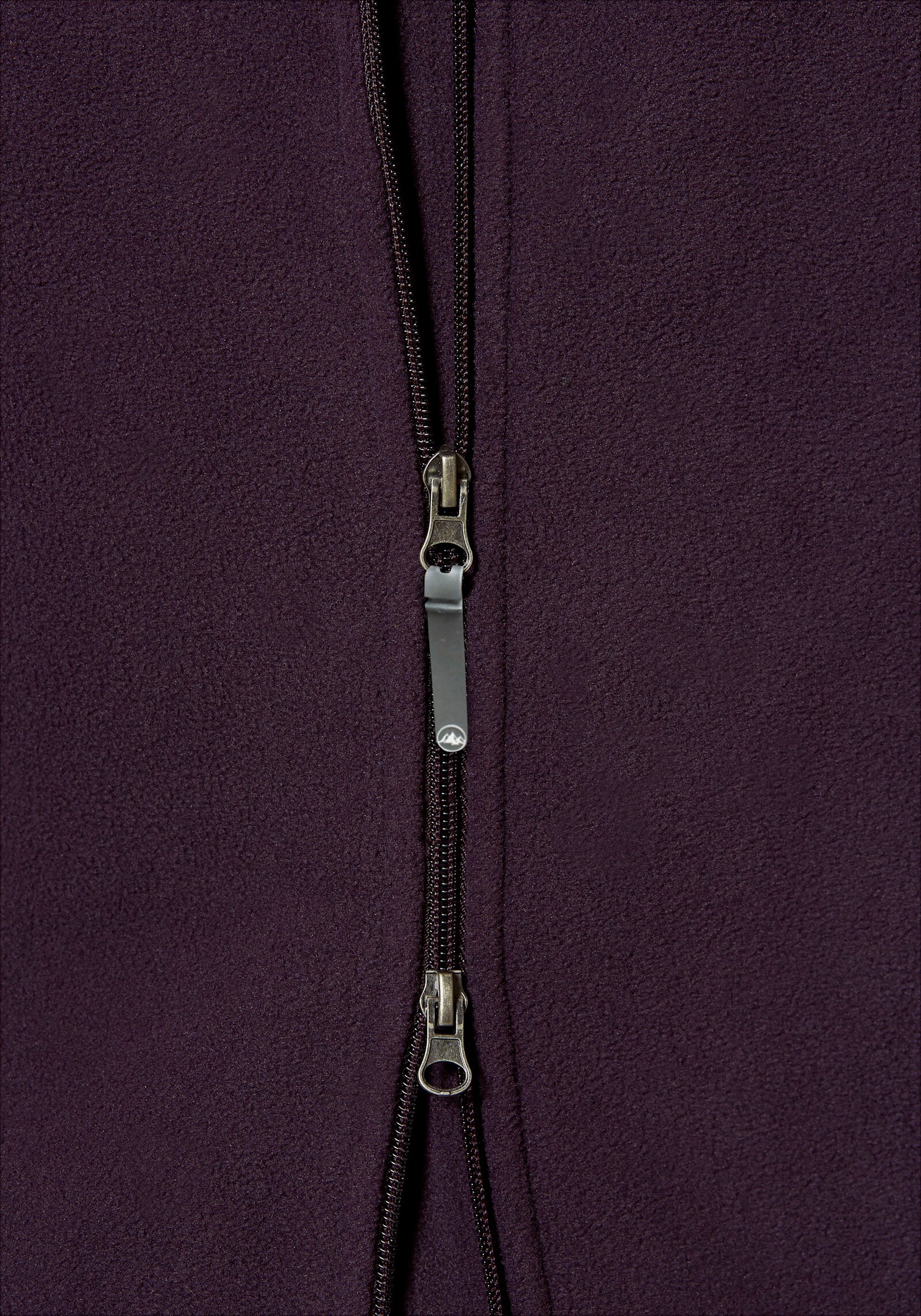 Polarino Fleecejacke - aubergine