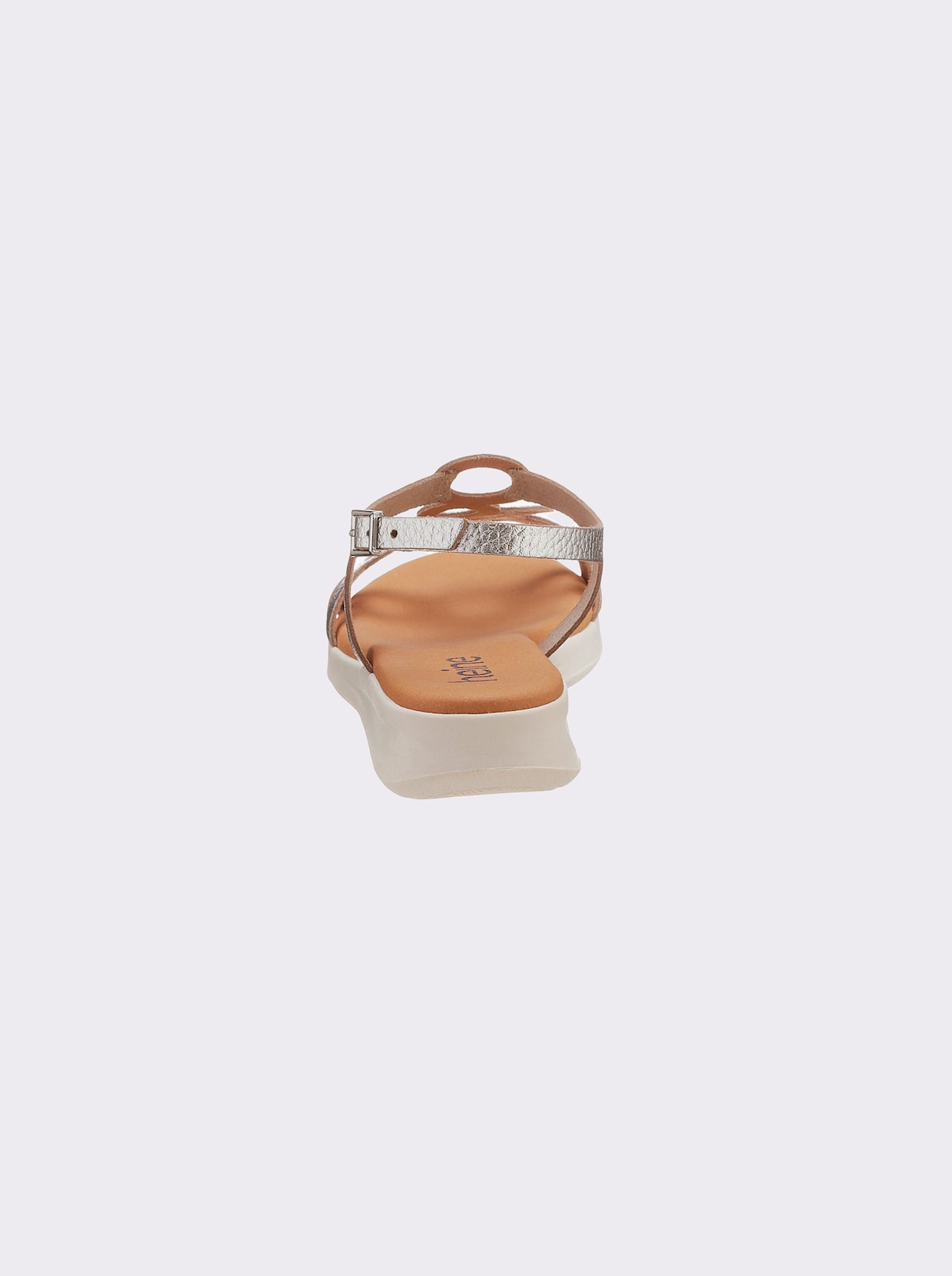 heine sandalen - Zilverkleur