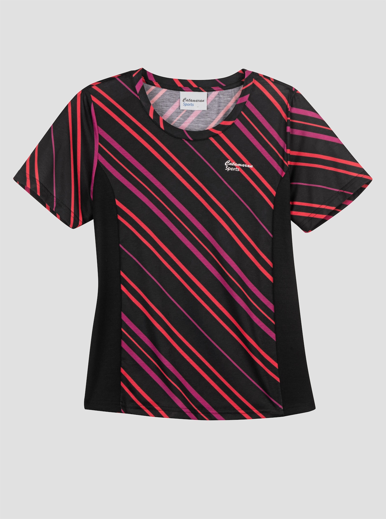 Catamaran Sports Funktionsshirt - magenta-gemustert
