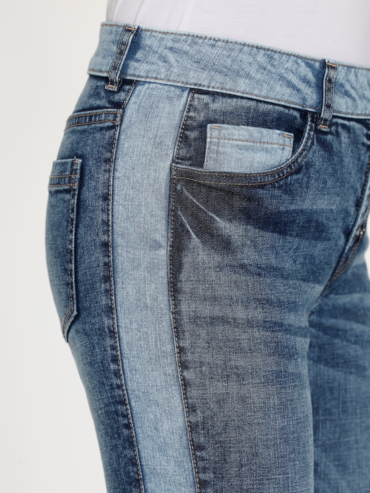 heine 5-pocketjeans - blue-stonewashed