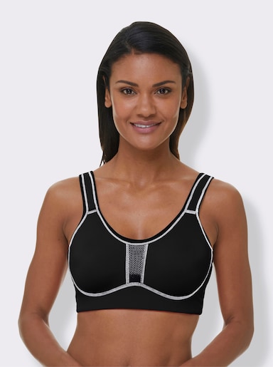 Viania Soutien-gorge de sport sans armatures - noir