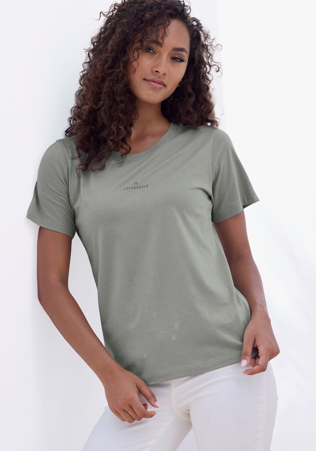 T-shirt - dusty blue