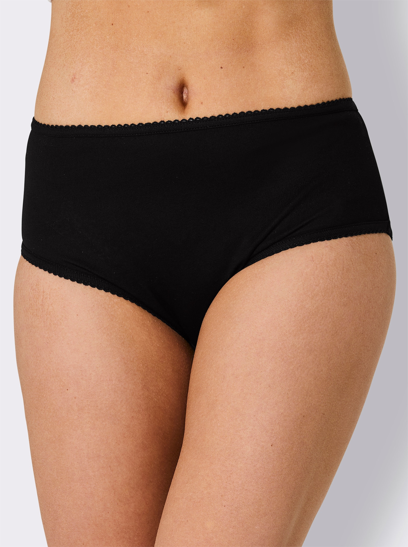 Bokové kalhotky - černá