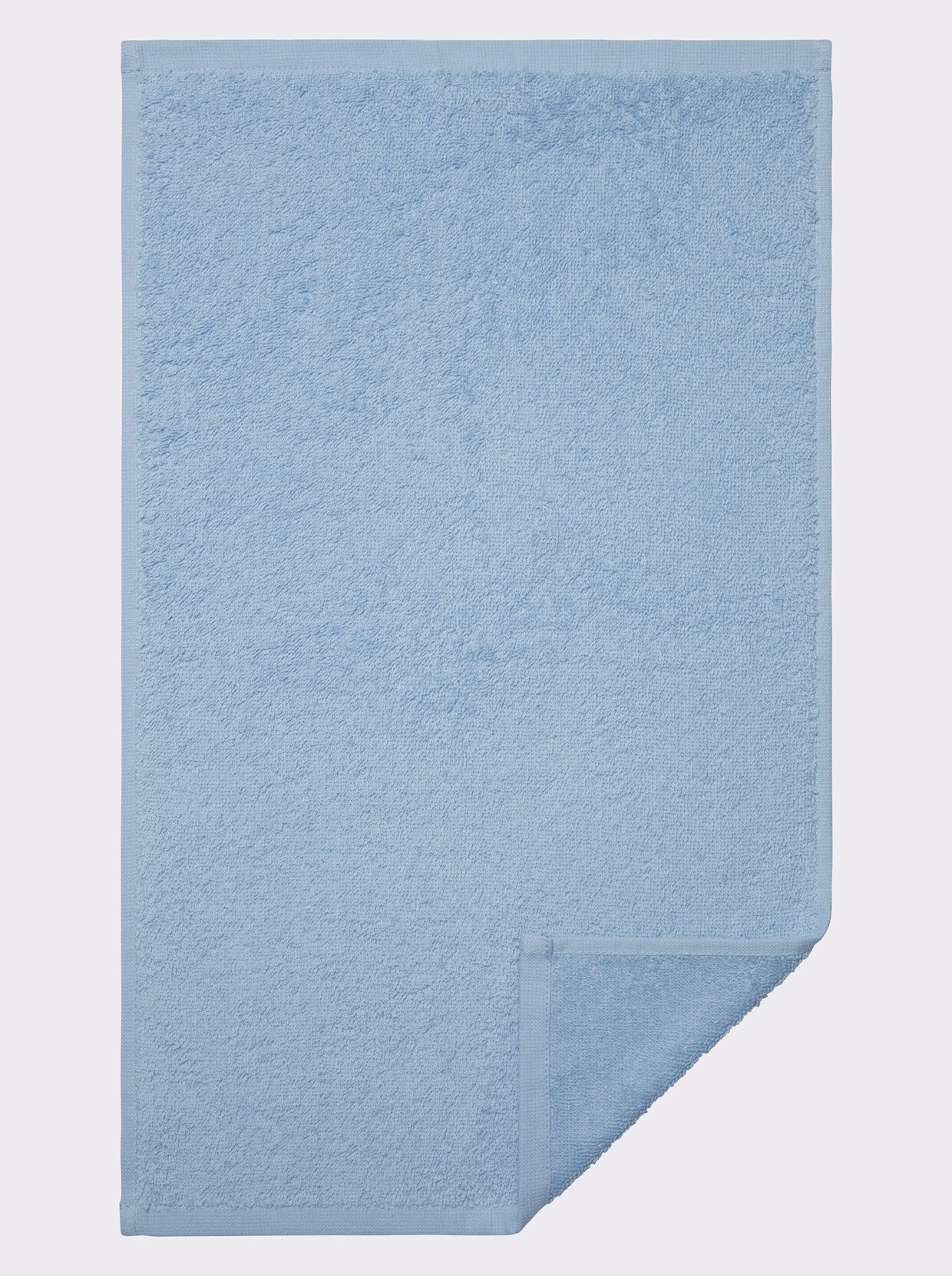 wäschepur Handdoek - lichtblauw
