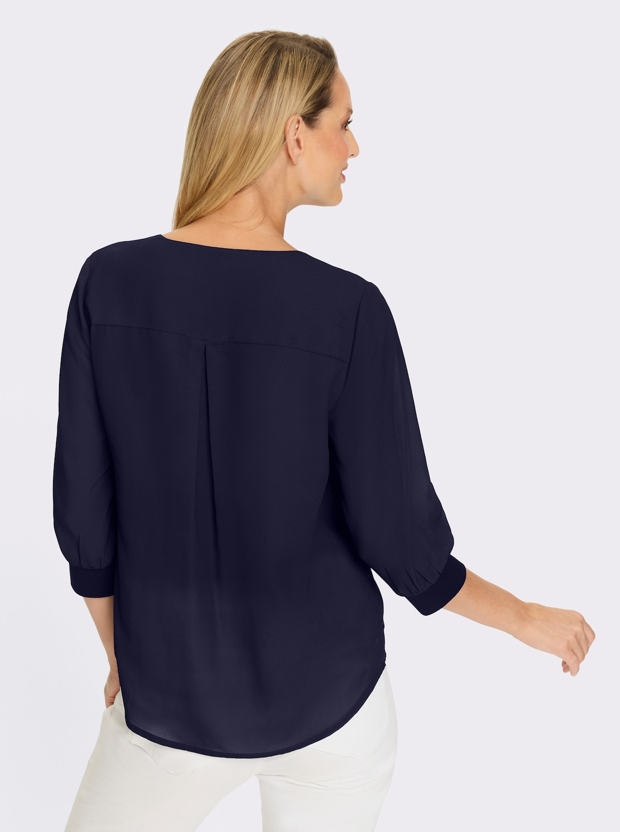 heine Blusenshirt - marine
