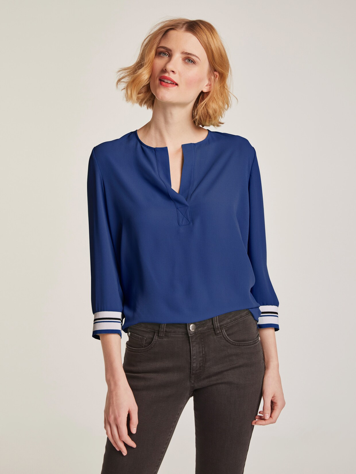heine Bluse - royalblau