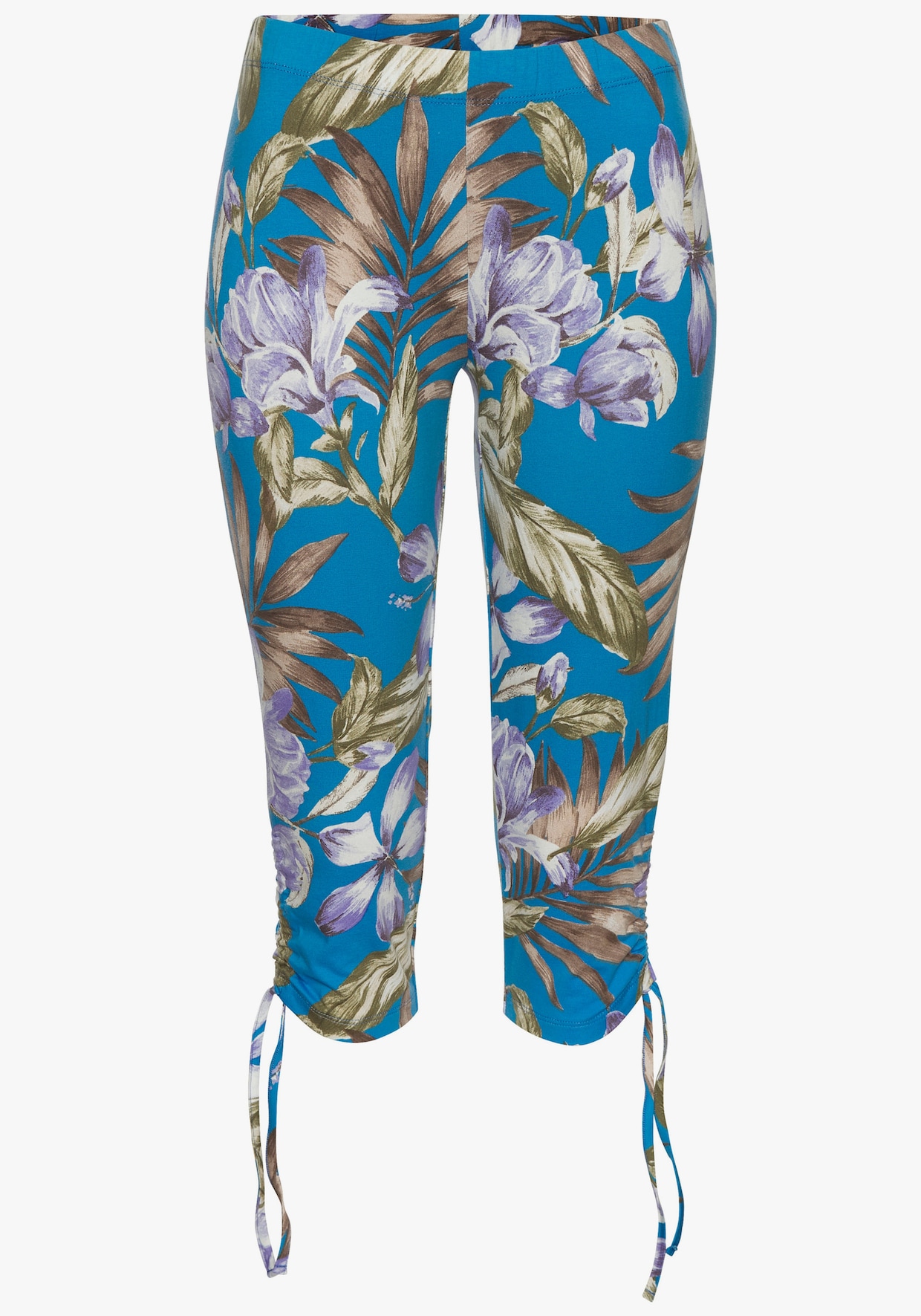 LASCANA legging corsaire - bleu-parme-vert imprimé