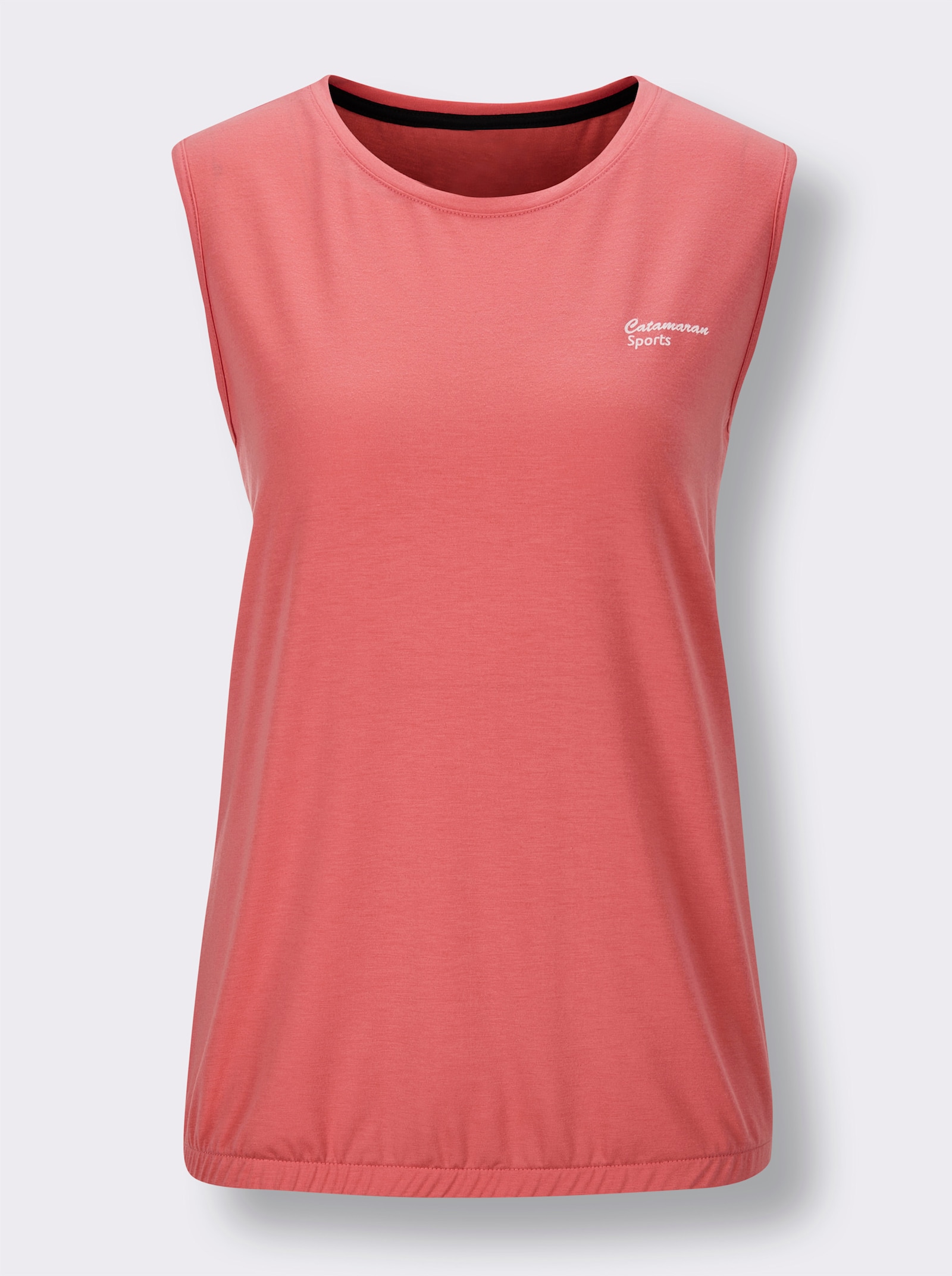 Catamaran Sports Funktionsshirt in atmungsaktiver Qualität - koralle