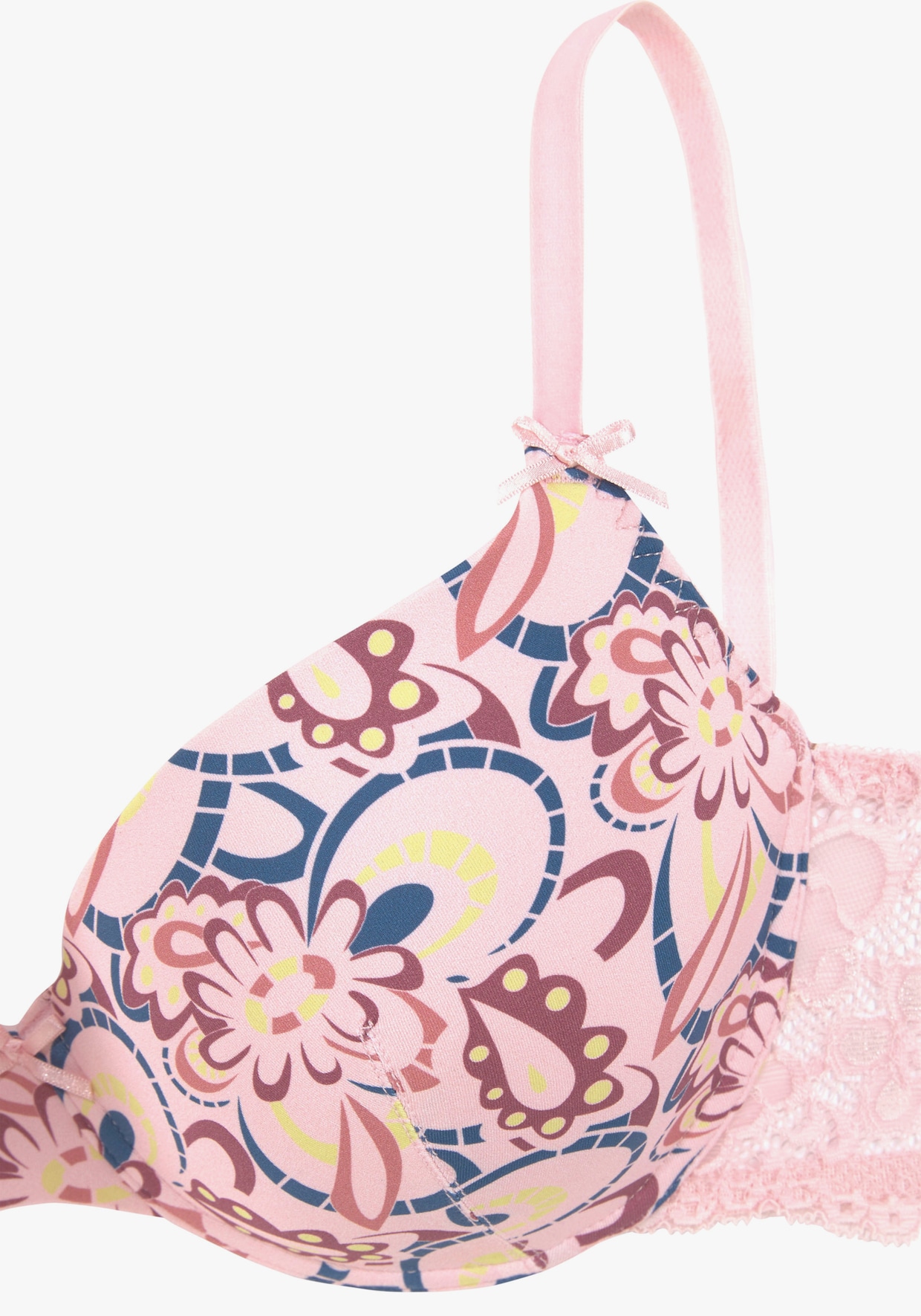Nuance Soutien-gorge coques - rose imprimé