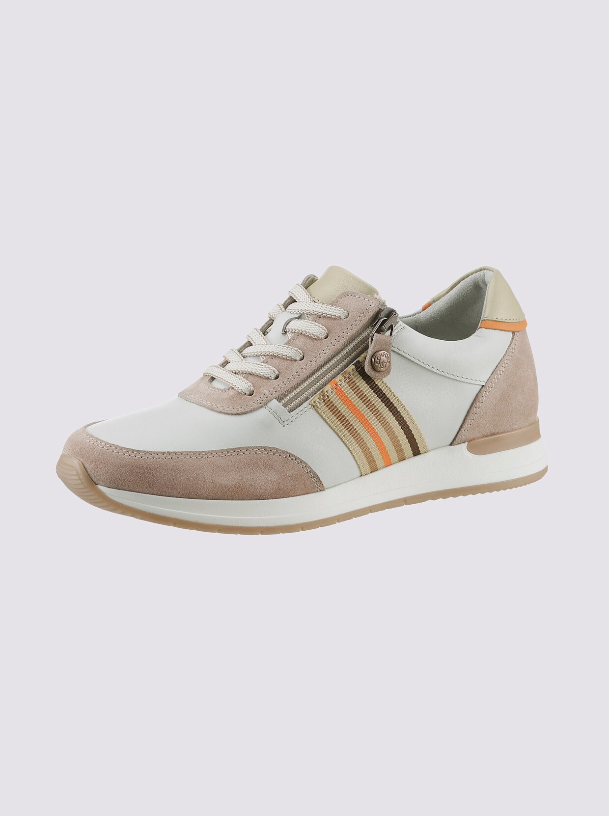 airsoft modern+ Sneaker - weiß-camel