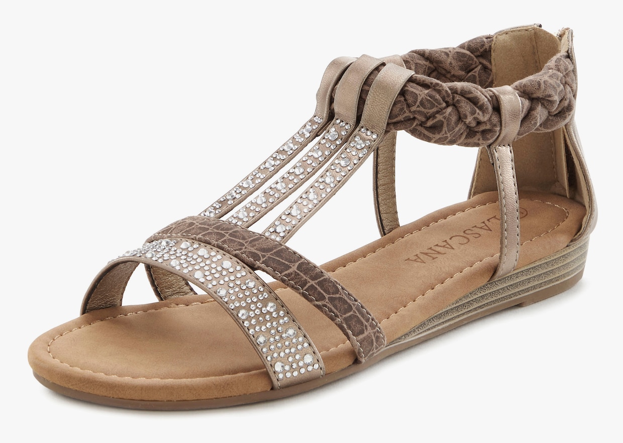 LASCANA Sandale - taupe