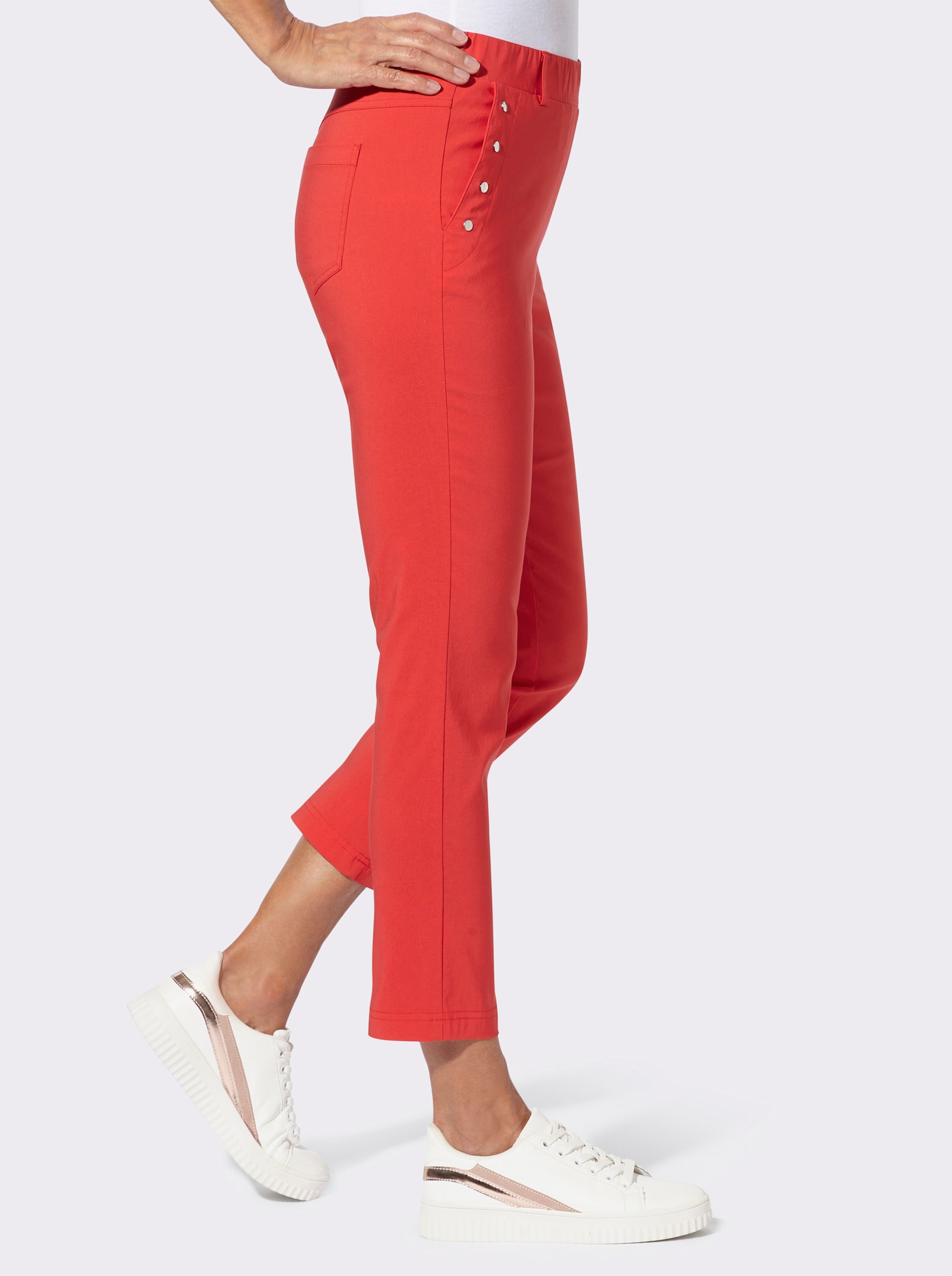 Nohavice, bengalín, tvarujúce sedlo - Jahodová