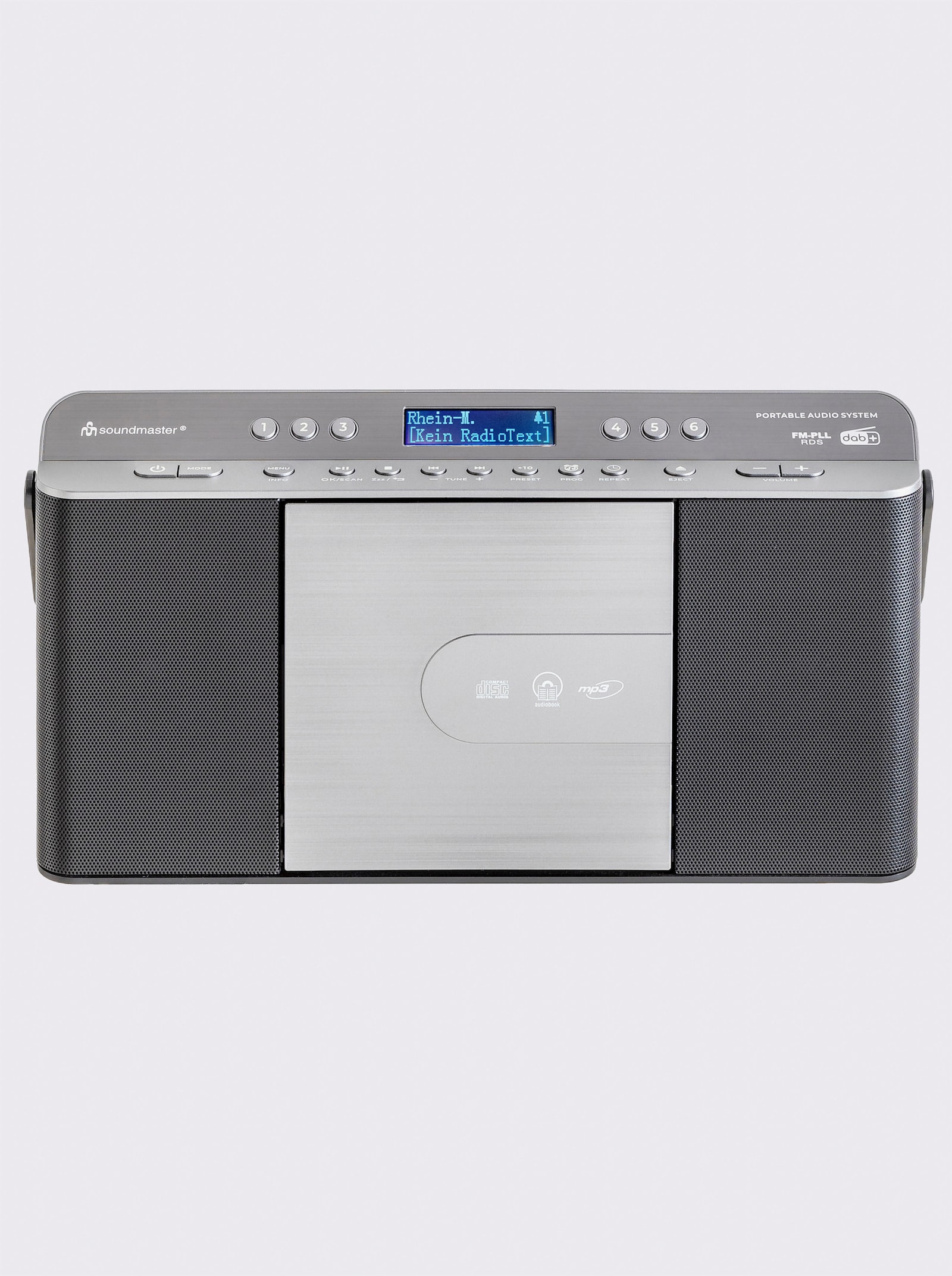 soundmaster Radio - anthrazit-schwarz