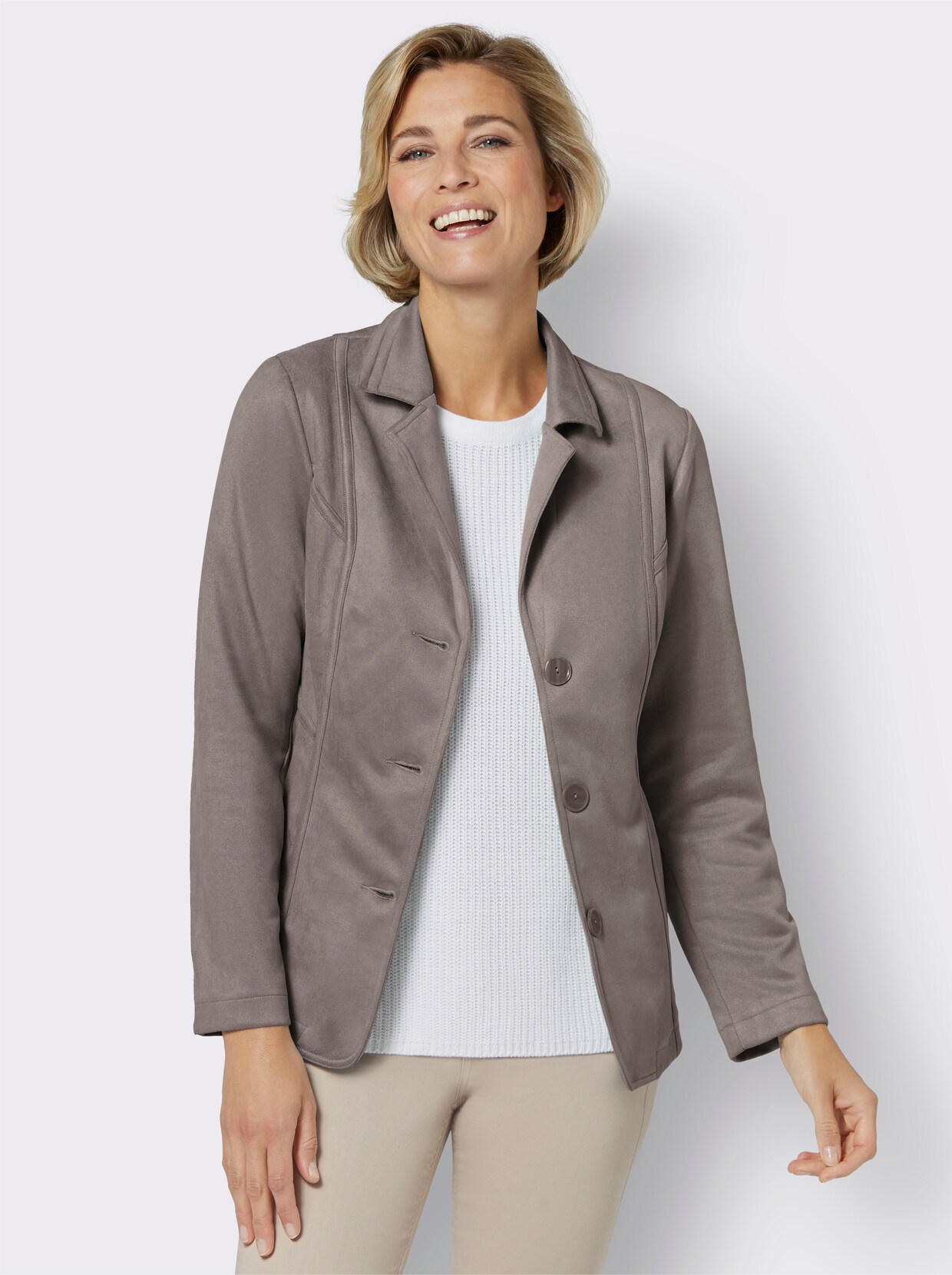 Blazer - taupe