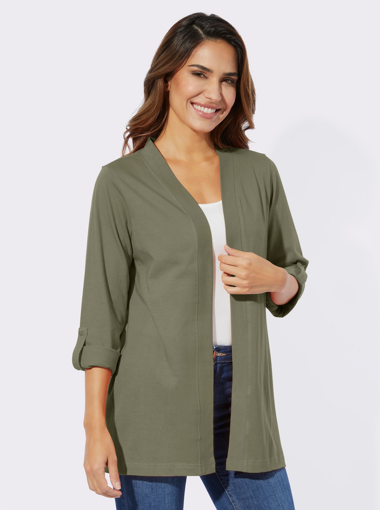 Shirtjacke - khaki