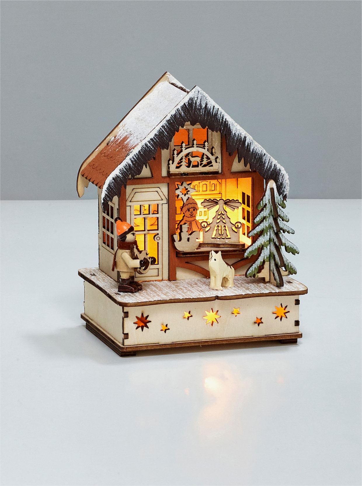 Weihnachtsdeko - braun