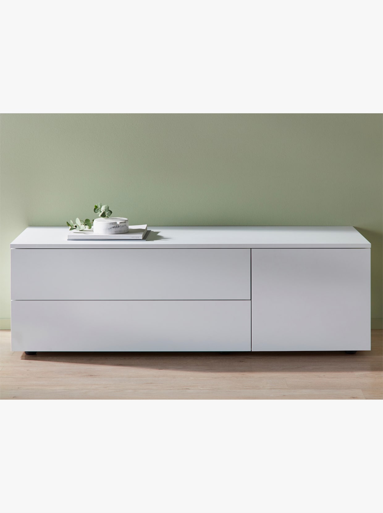 heine home Meuble TV bas - blanc
