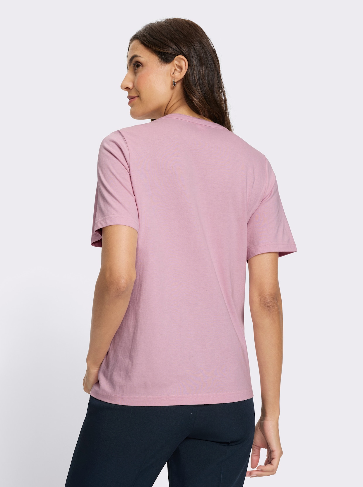 Kurzarmshirt - rosé
