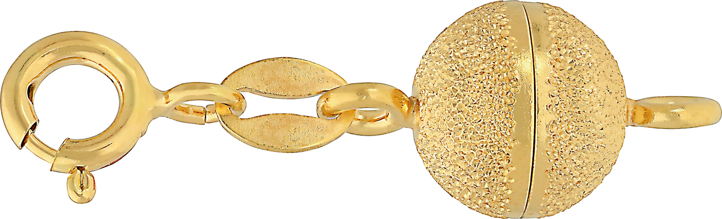 Gold Ring günstig Kaufen-Magnetschließe in vergoldet von heine. Magnetschließe in vergoldet von heine <![CDATA[Magnetschließe aus Silber 925 vergoldet. Zum problemlosen Verschließen. Satiniert. Federringverschluss. Länge ca. 3 cm.]]>. 