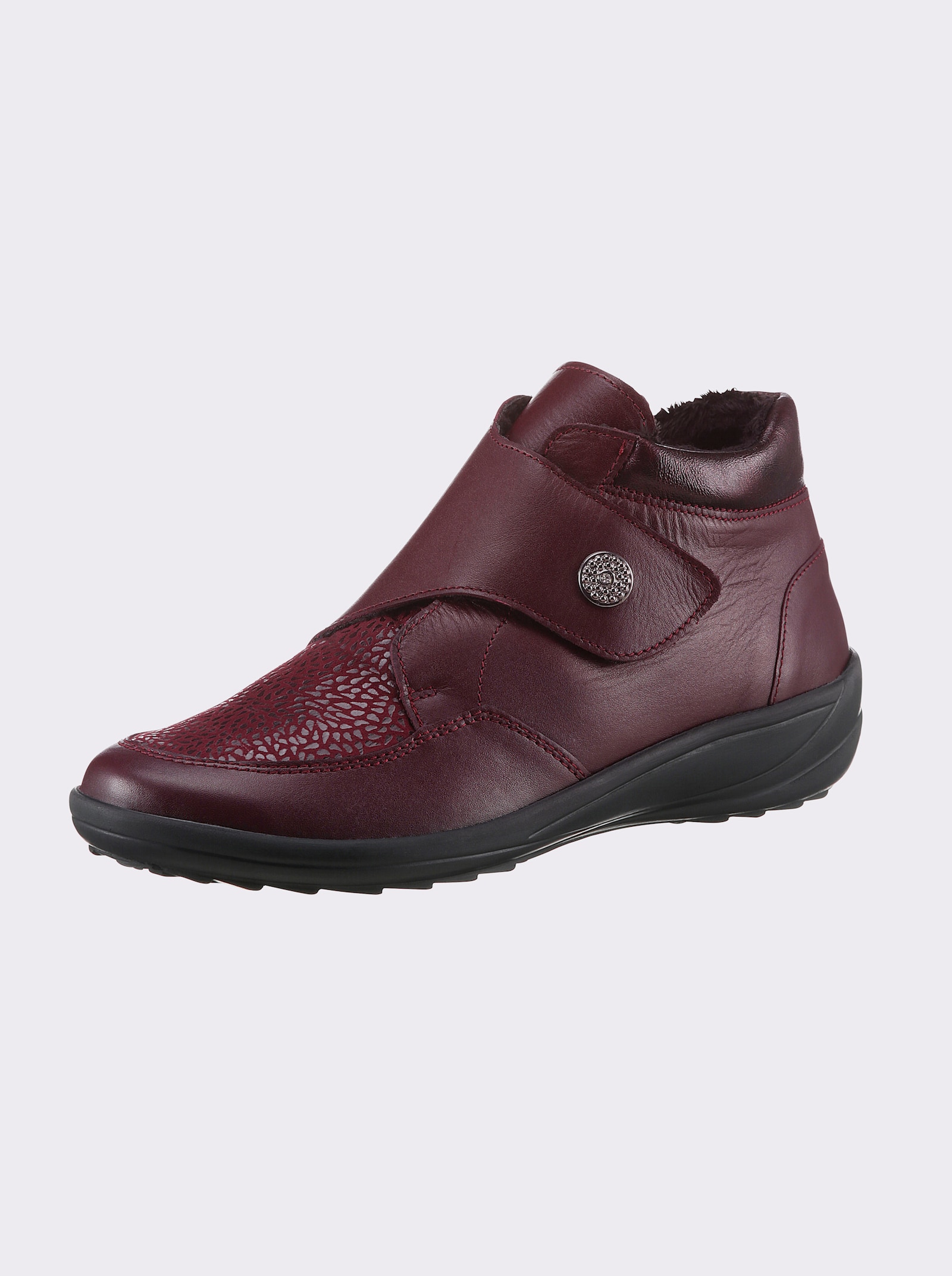 airsoft comfort+ Stiefelette - bordeaux