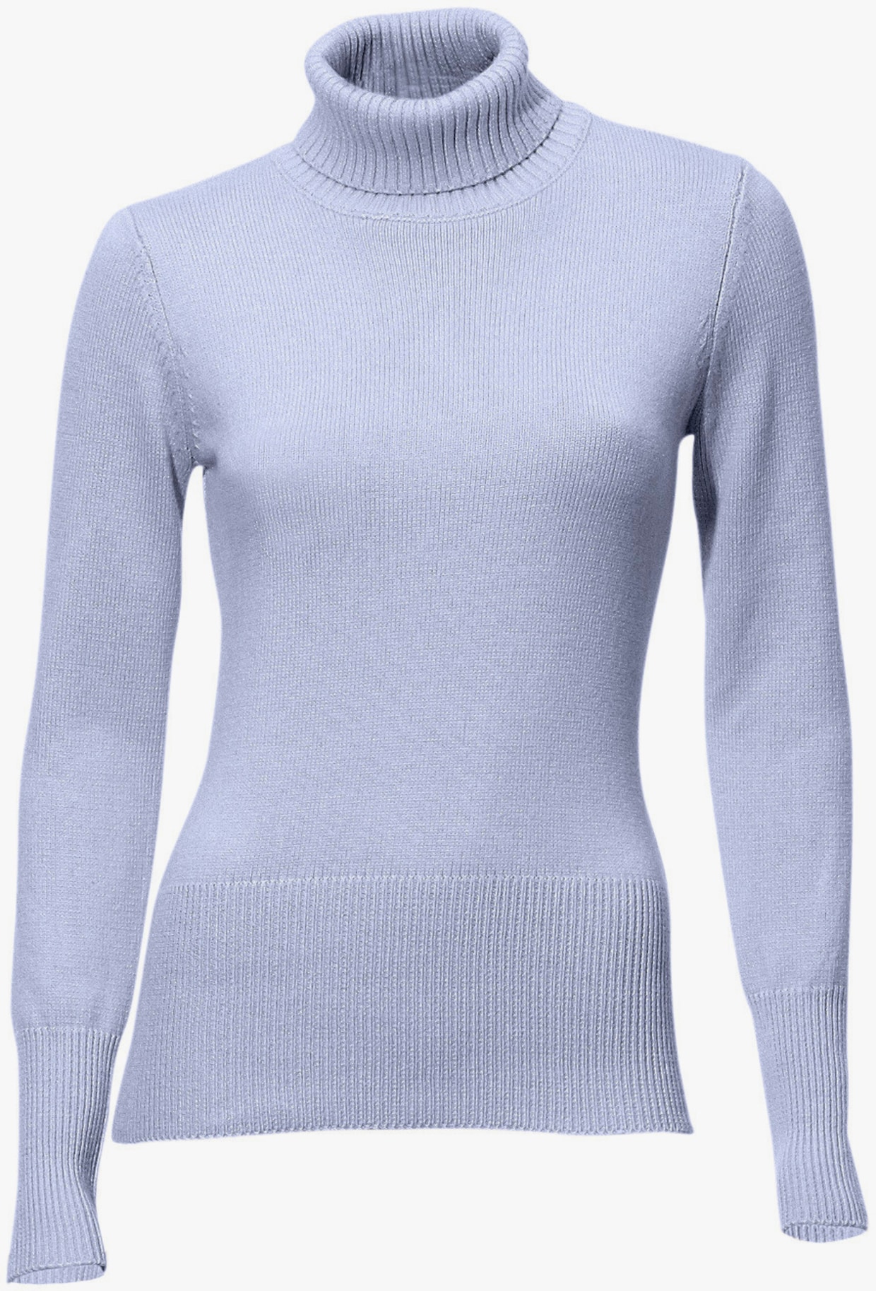 heine Rollkragen-Pullover - hellblau