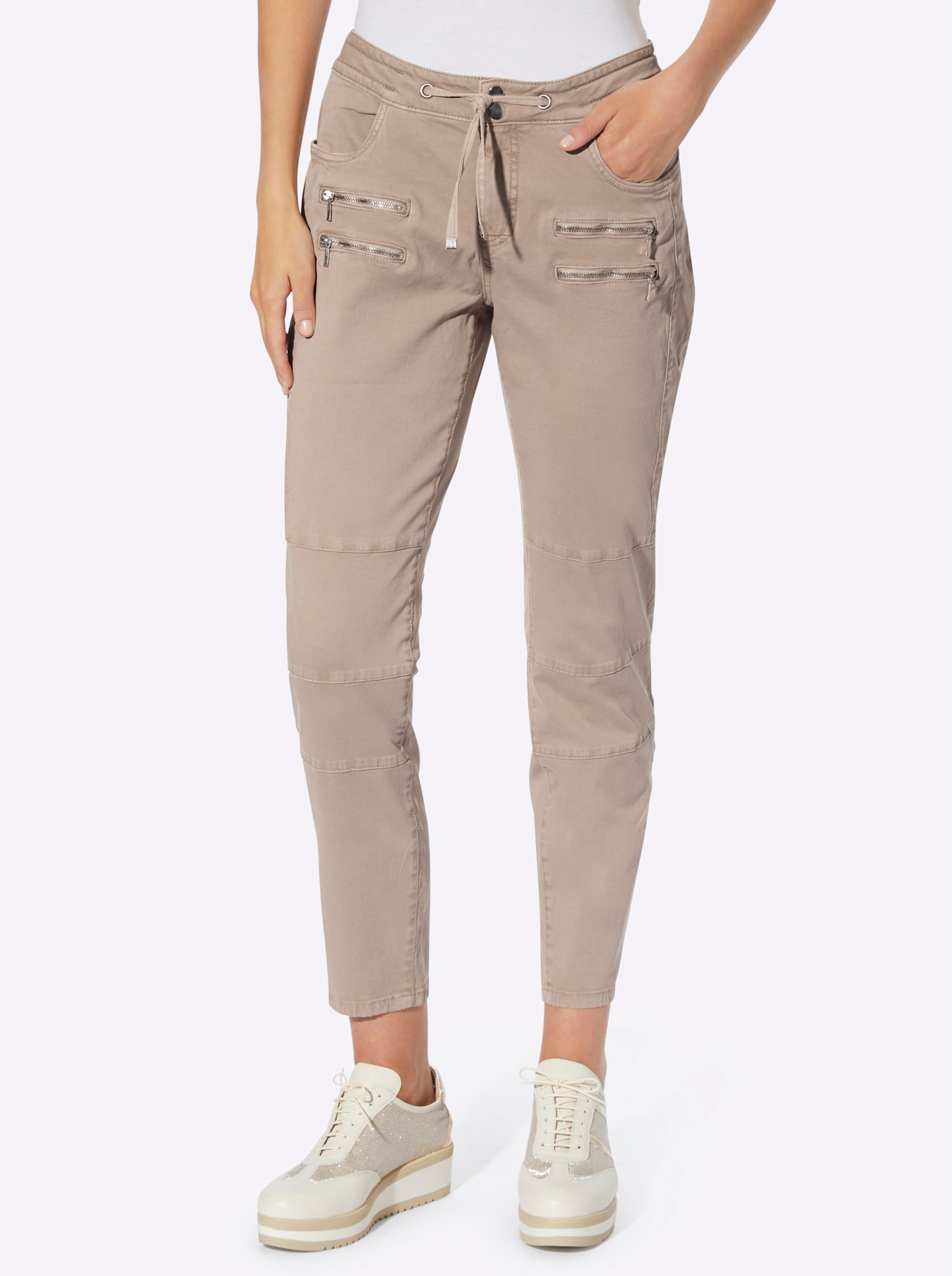 Witt Damen Hose, sesam