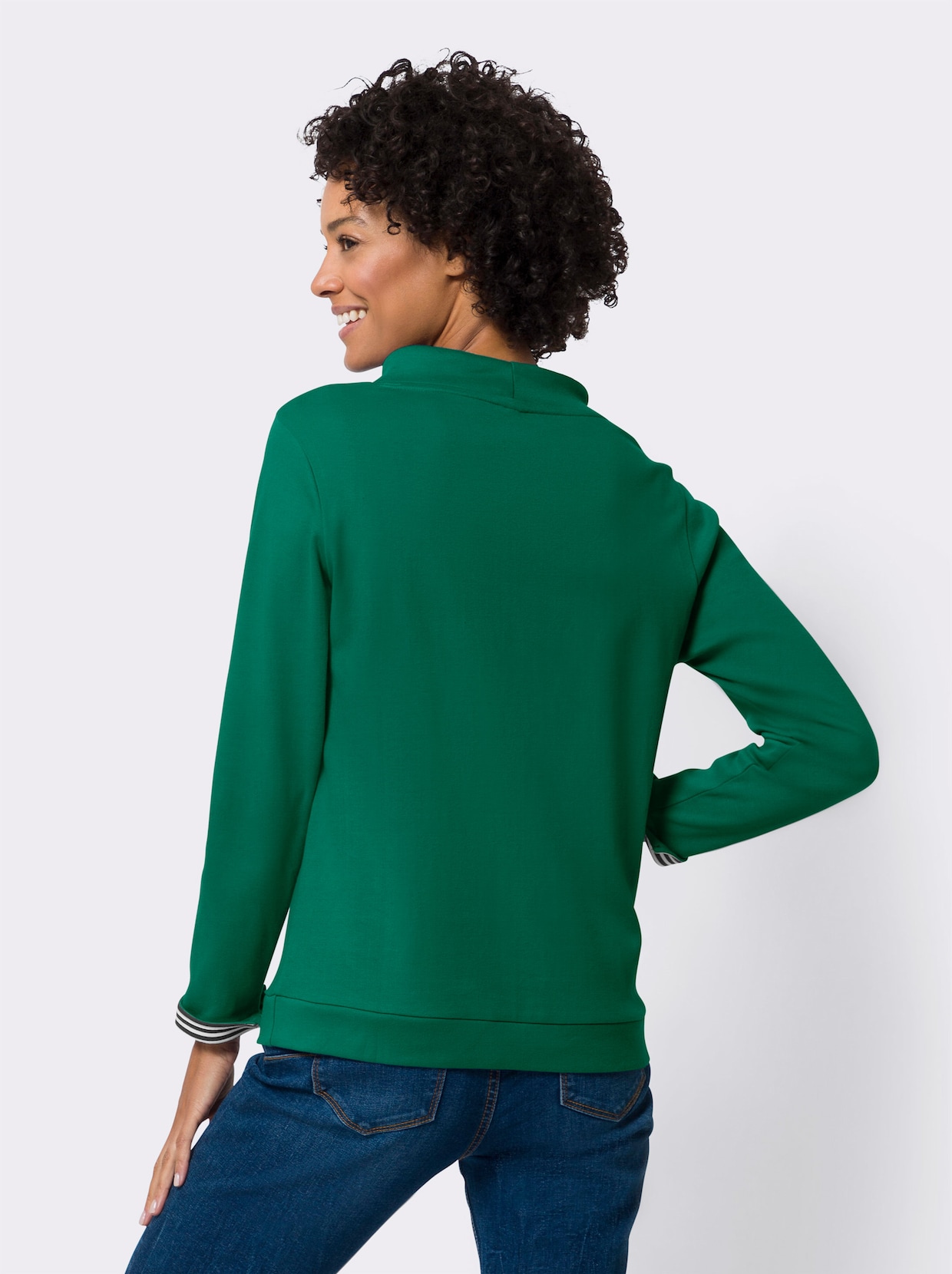 Sweatshirt - groen