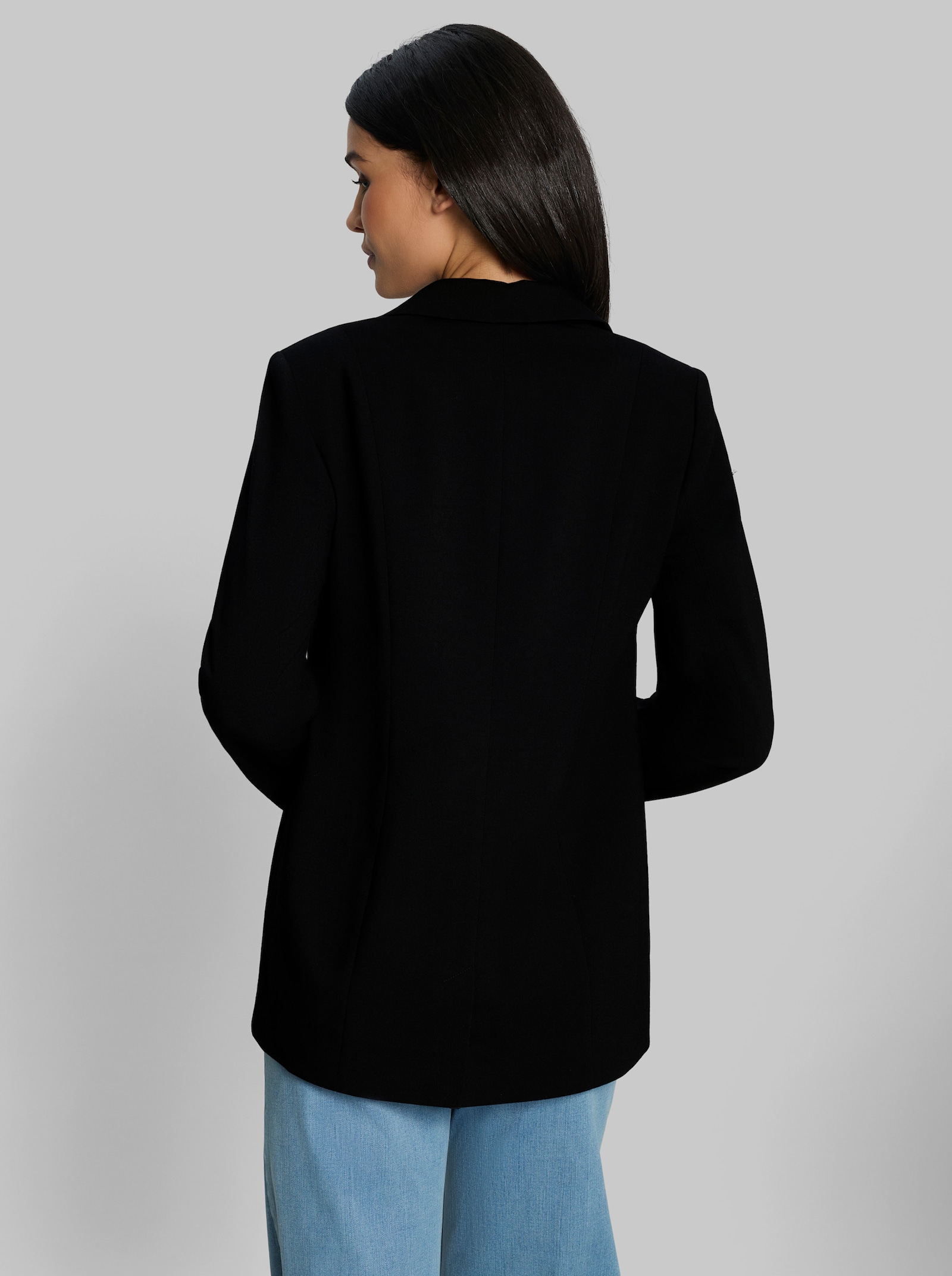 heine Blazer mit Reverskragen - schwarz