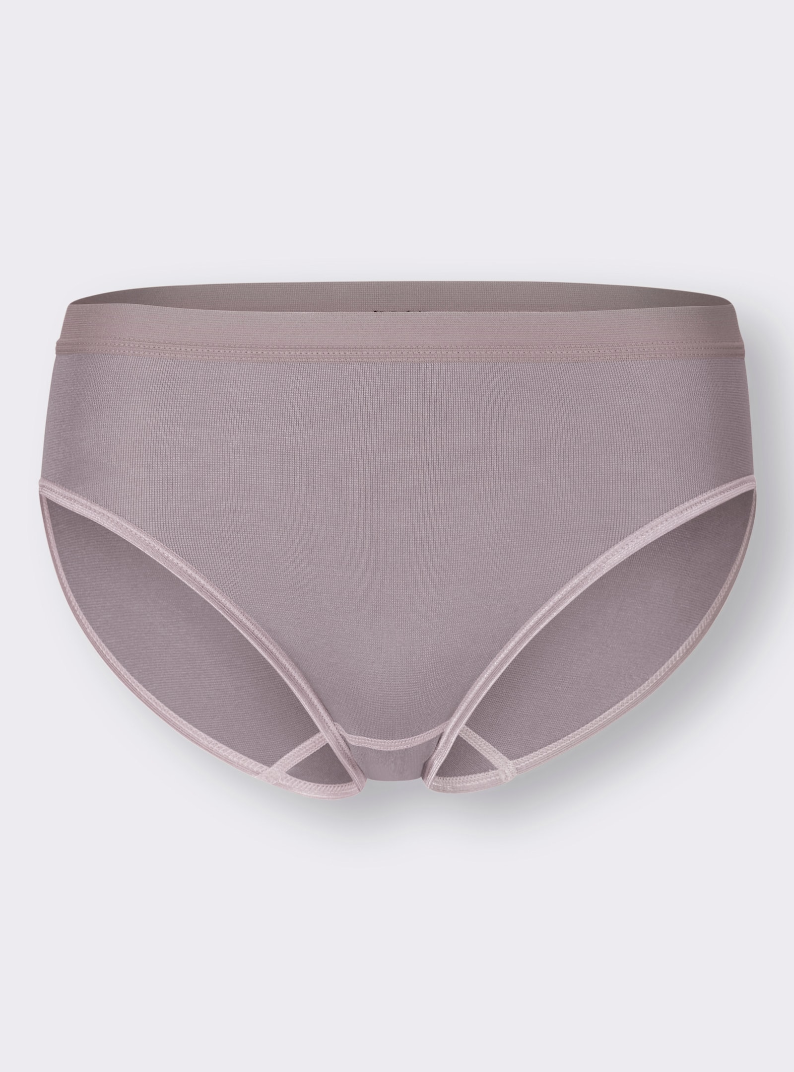 wäschepur Slip mit elastischen Abschlüssen - mauve