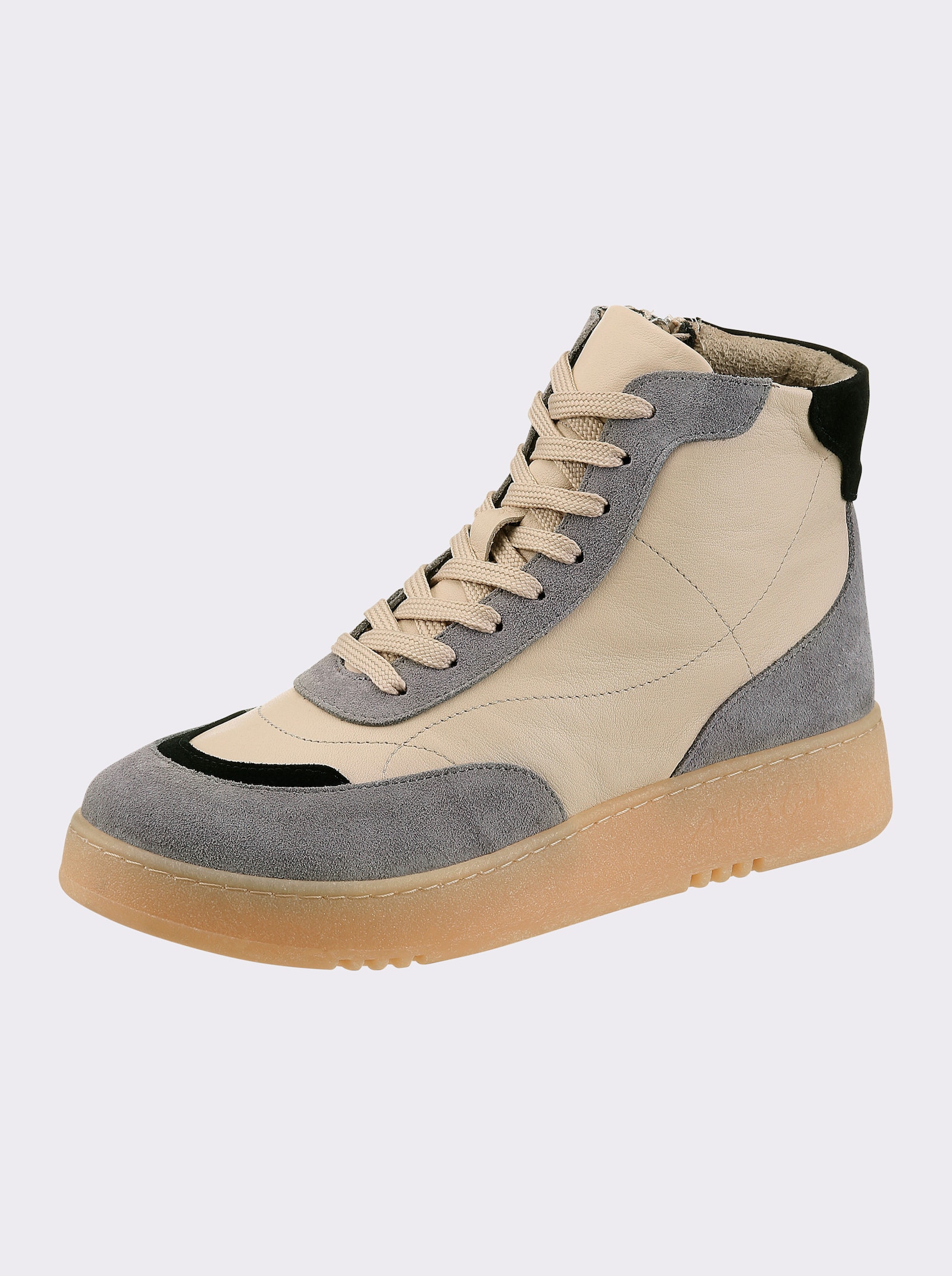 Andrea Conti Sneaker - creme-grau