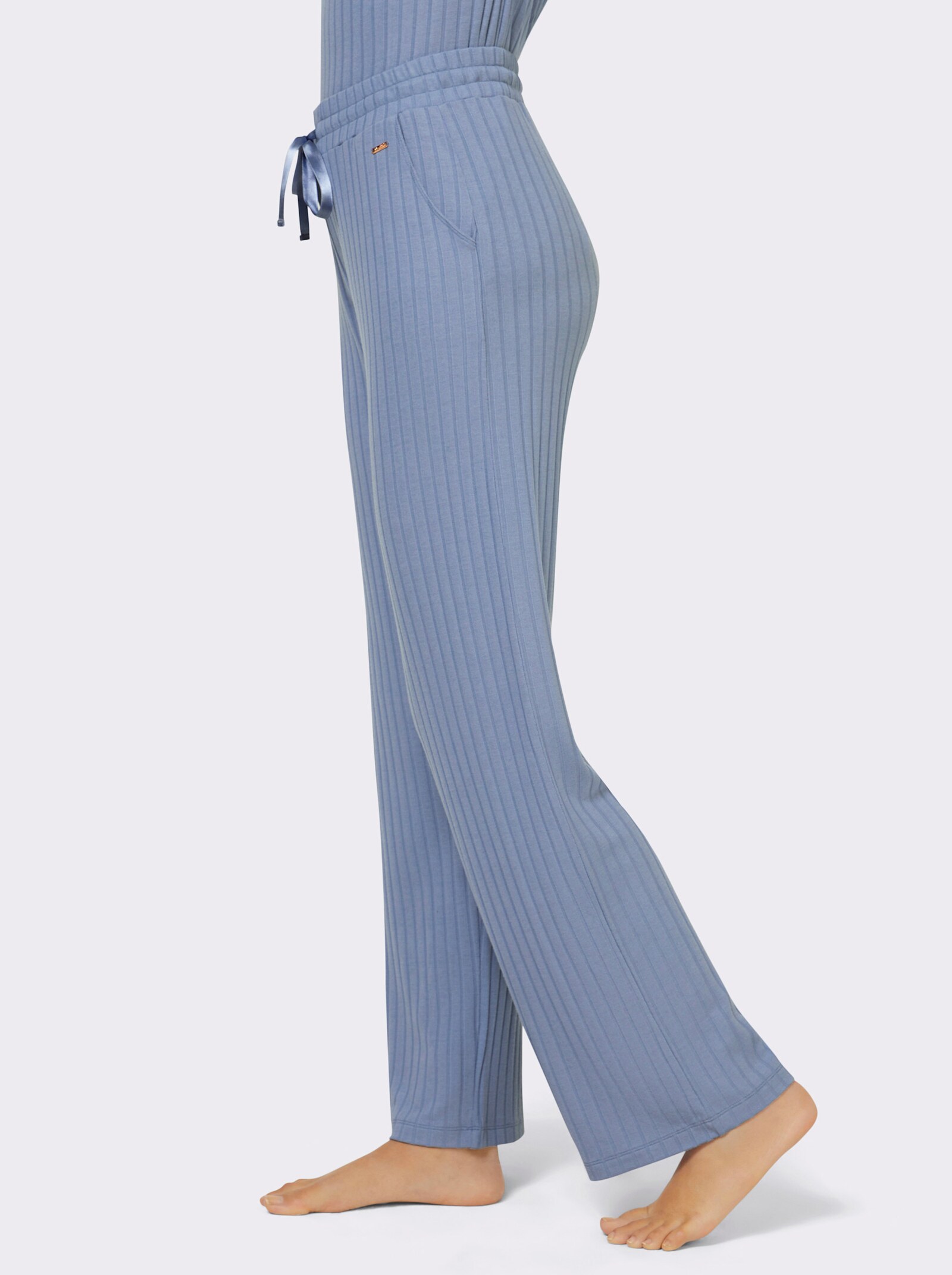 feel good Pantalon - bleu tourterelle