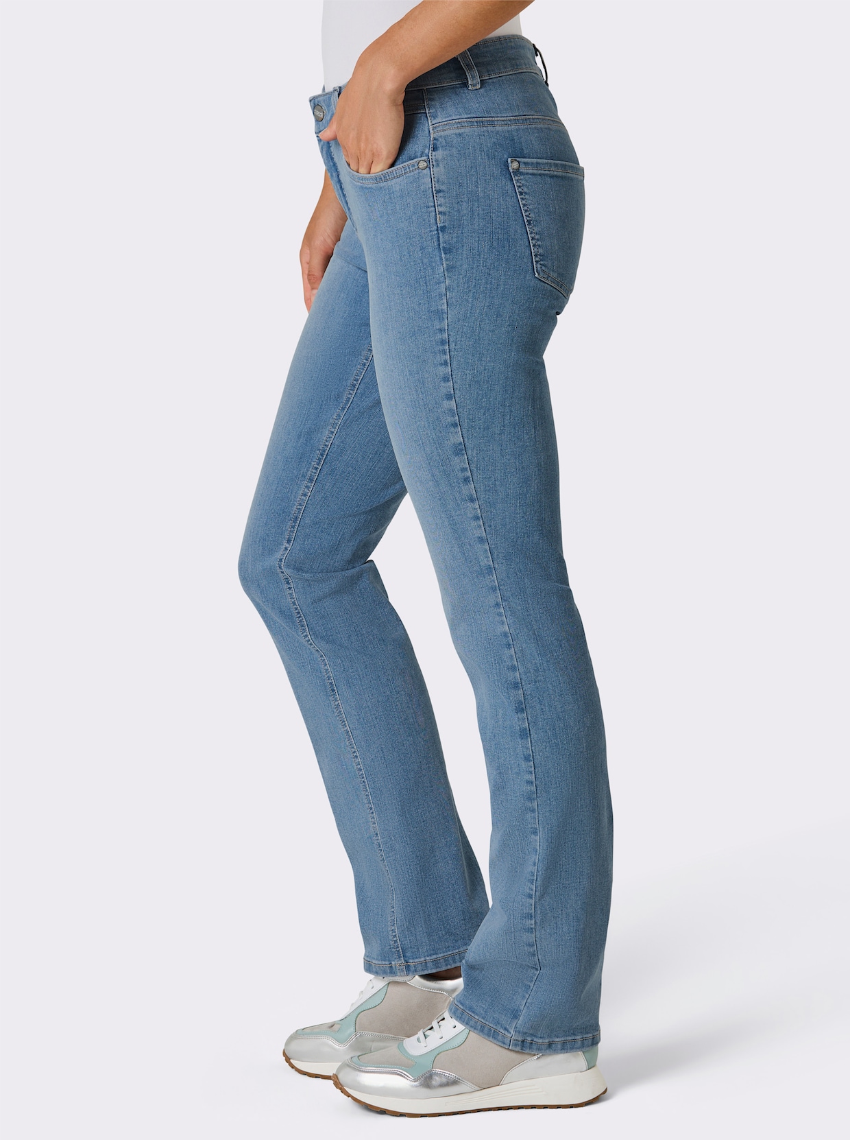 Ascari Jeans - blue-bleached
