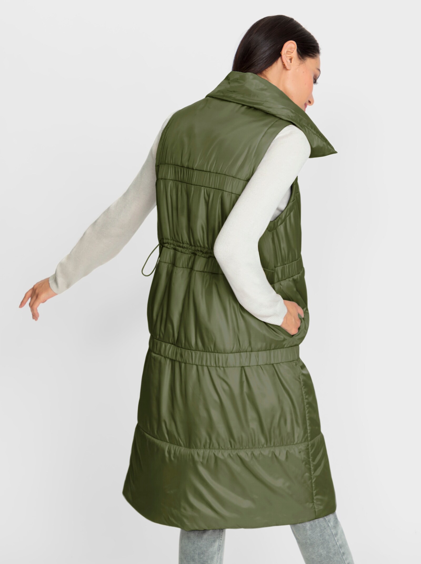 heine Gilet variabel te dragen - kaki