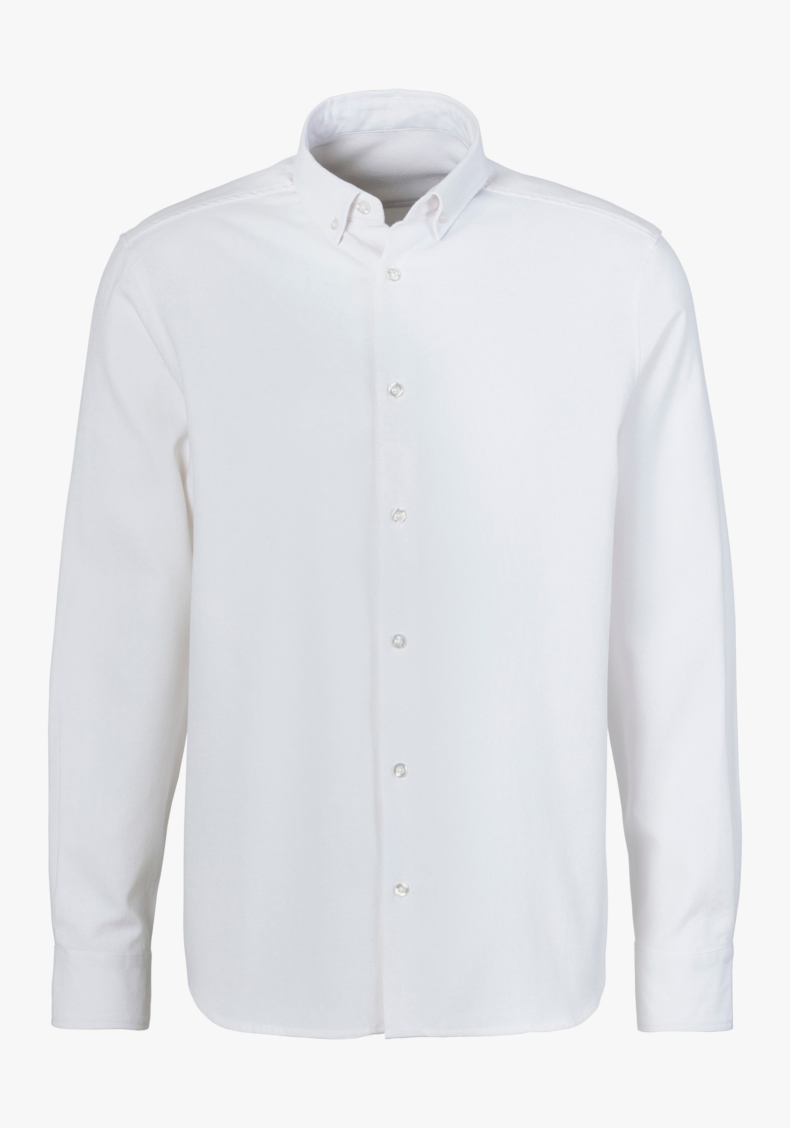 H.I.S Langarmhemd - weiß